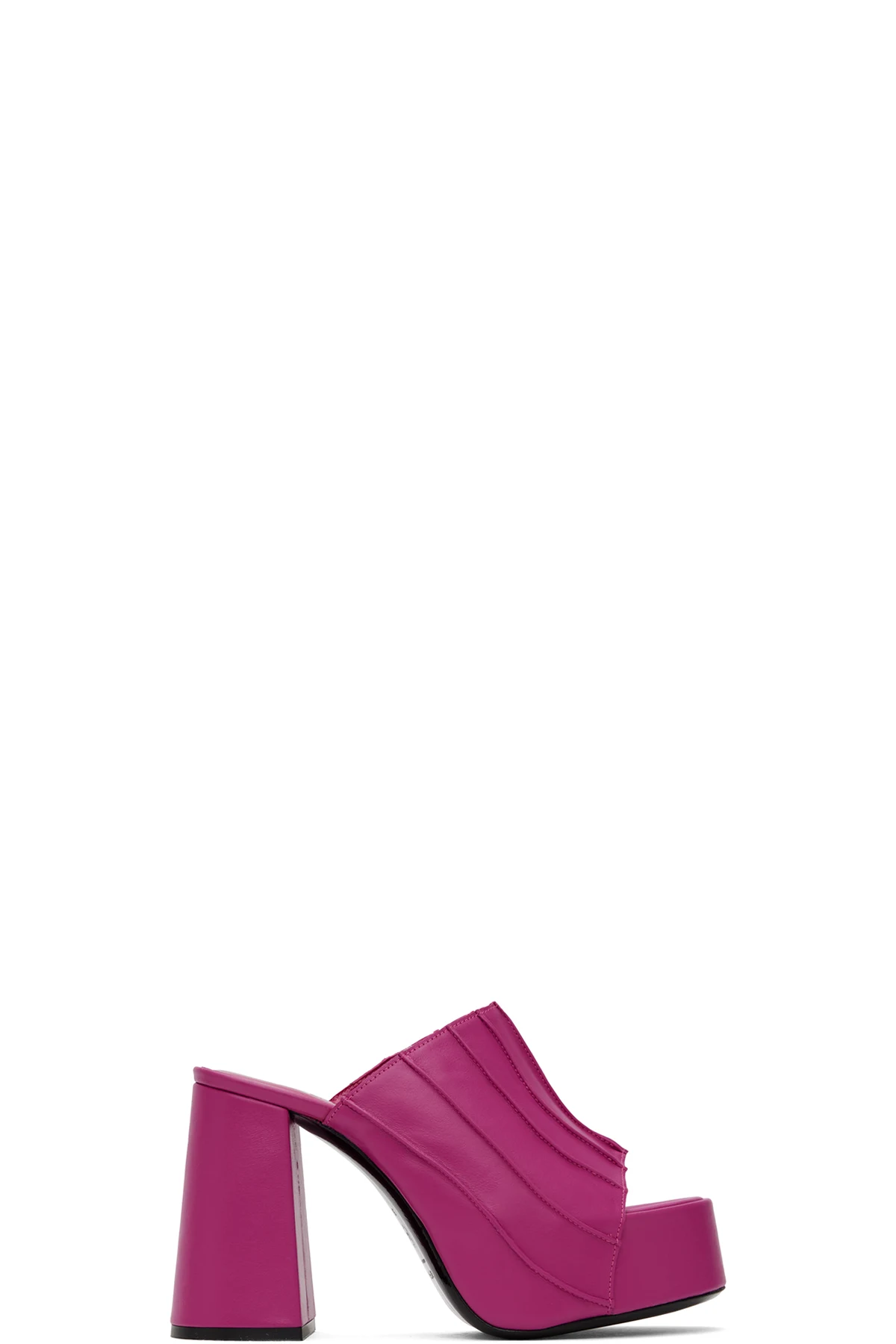 SSENSE Exclusive Pink Brad Heeled Sandals
