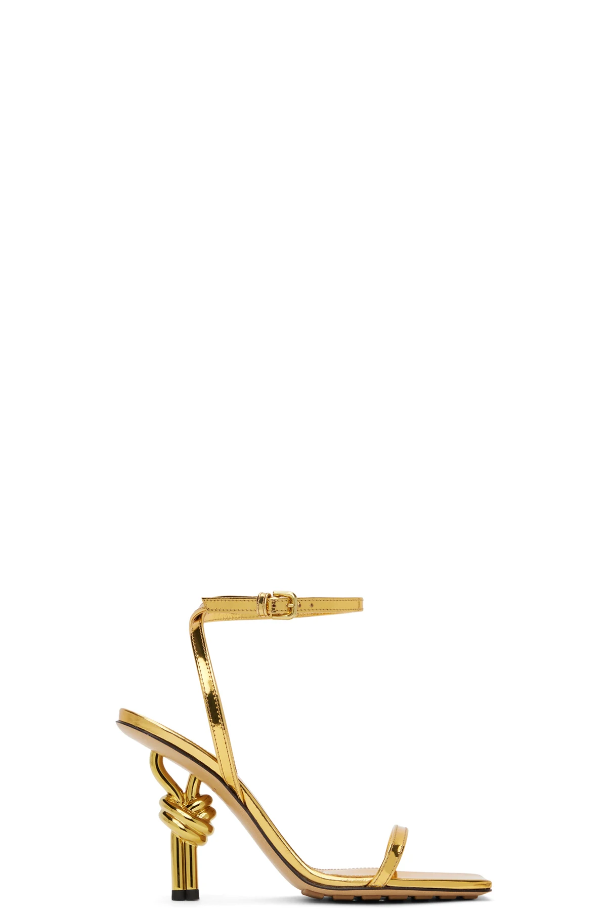 Gold Knot Sandals