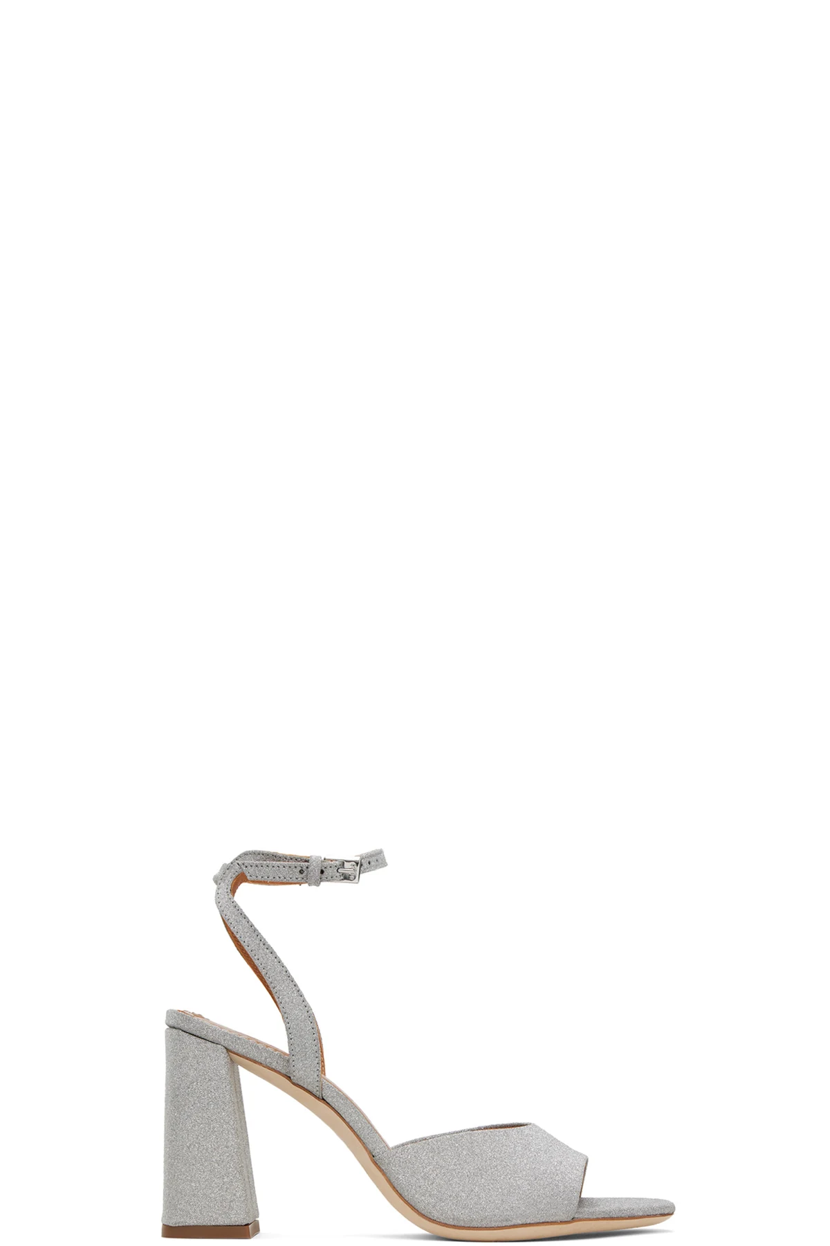 Silver Solange Heeled Sandals