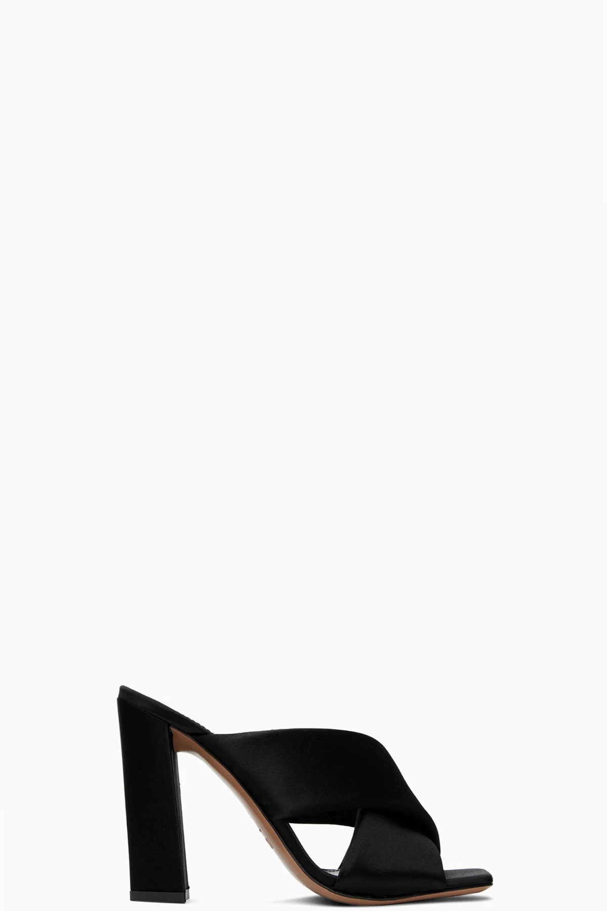 Black Dafne Heeled Sandals