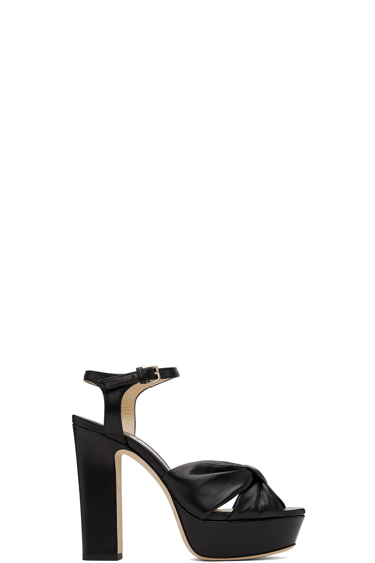 Black Heloise 120 Heeled Sandals