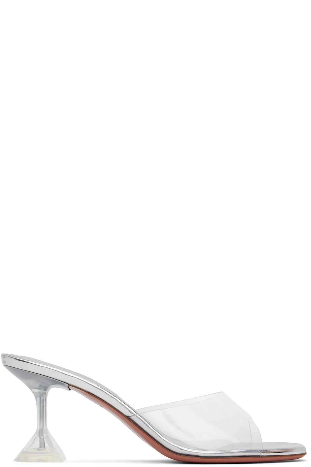 Transparent Lupita Glass Slipper 70 Heeled Sandals