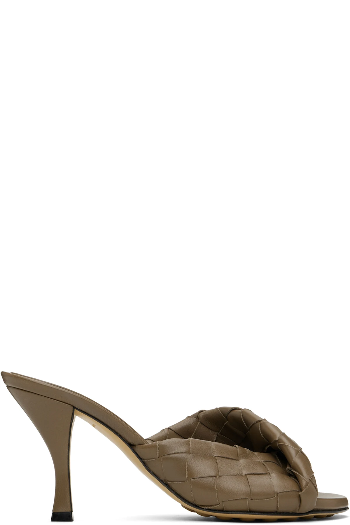 Brown Blink Heeled Sandals