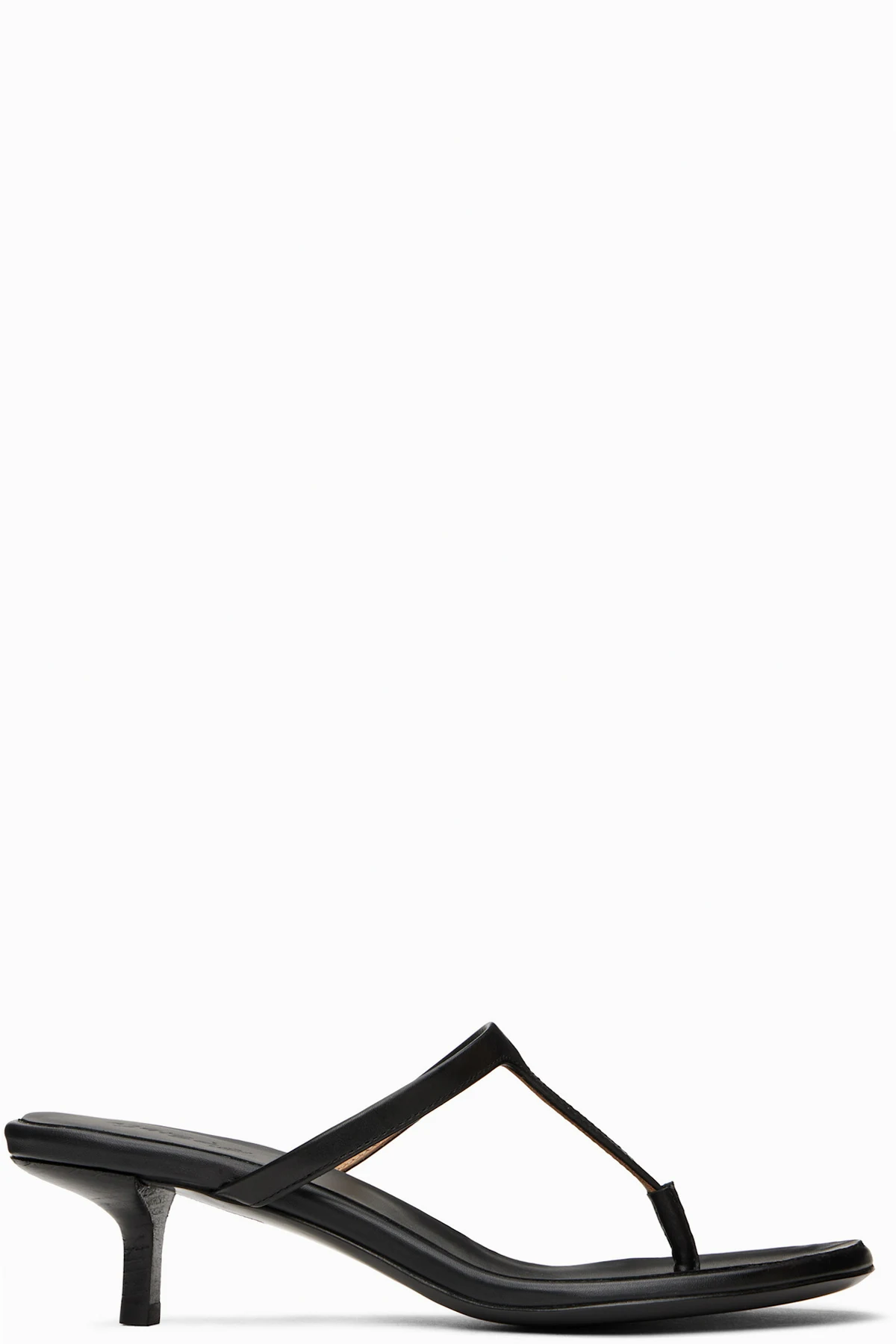 Black Sottiletta Heeled Sandals
