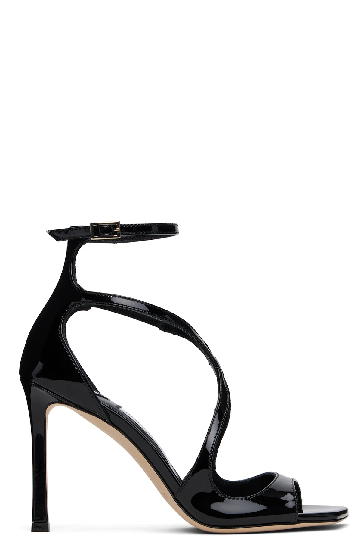 Black Azia 95 Heeled Sandals