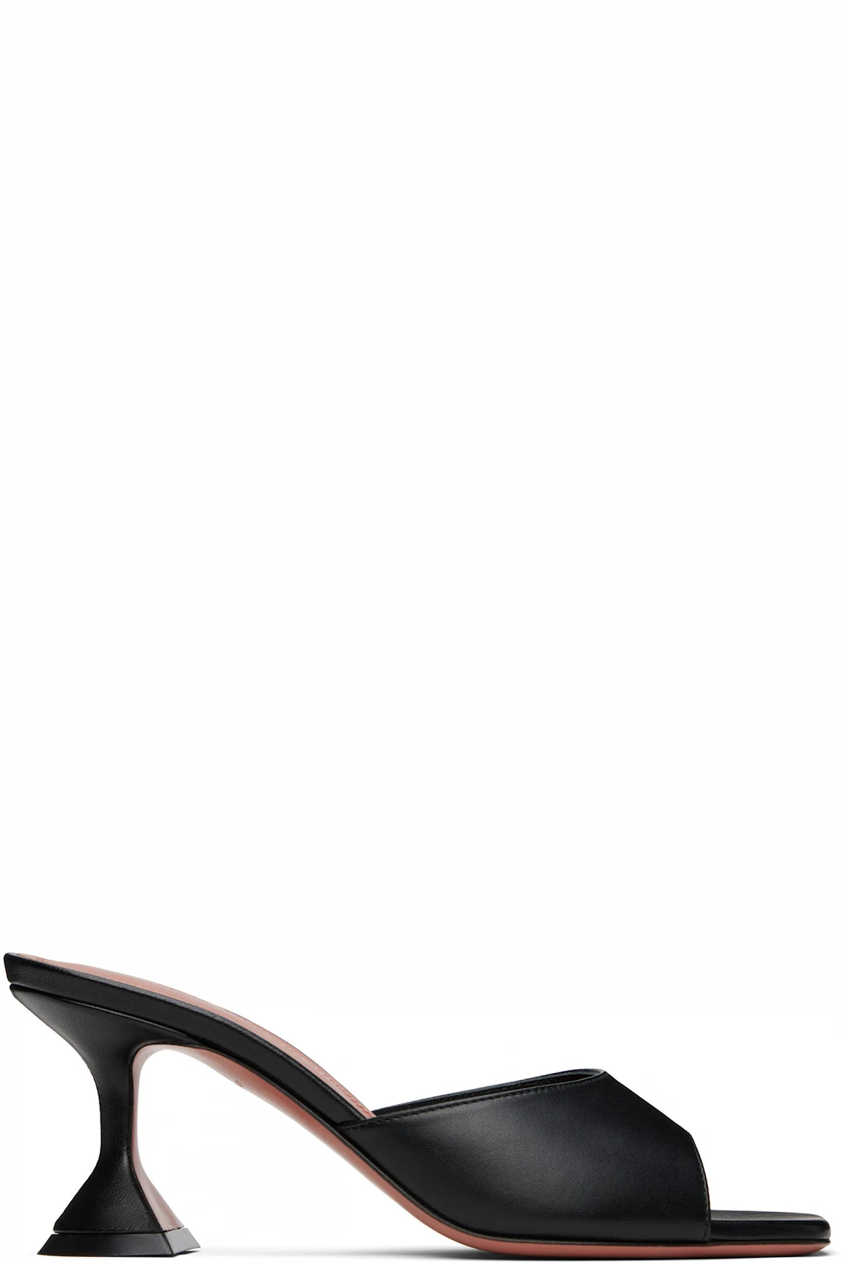 Black Lupita Slipper 70 Heeled Sandals