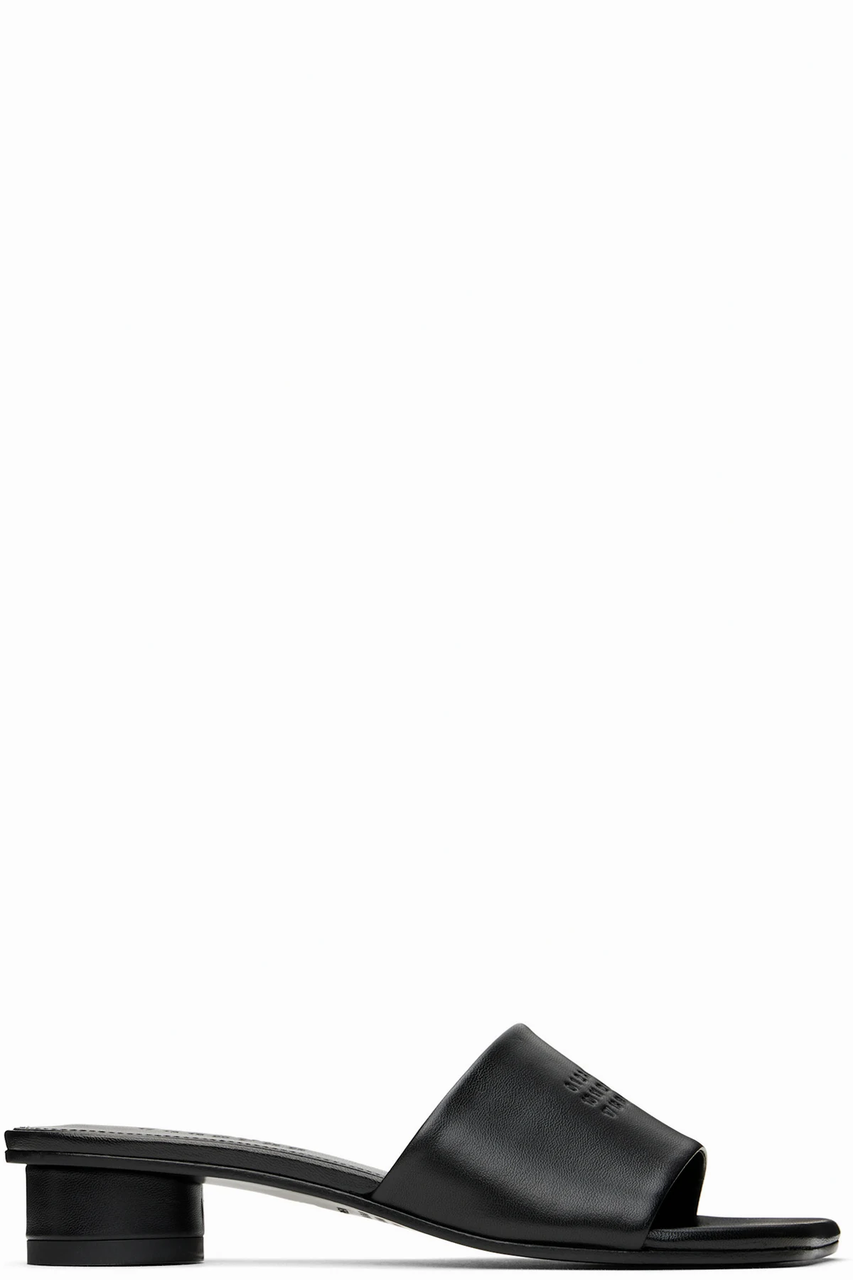 Black Anatomic Heeled Sandals