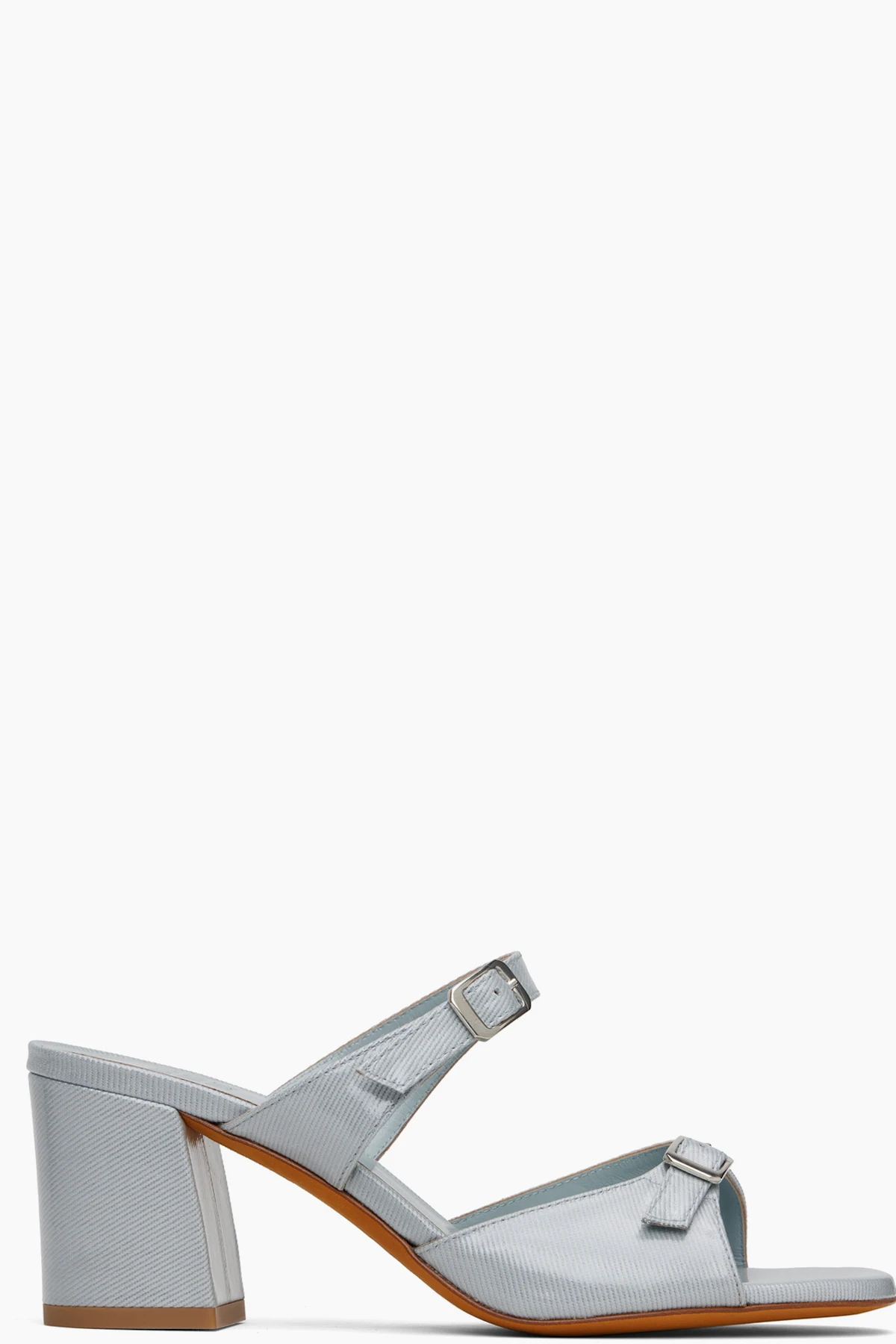 Blue Una Heeled Sandals