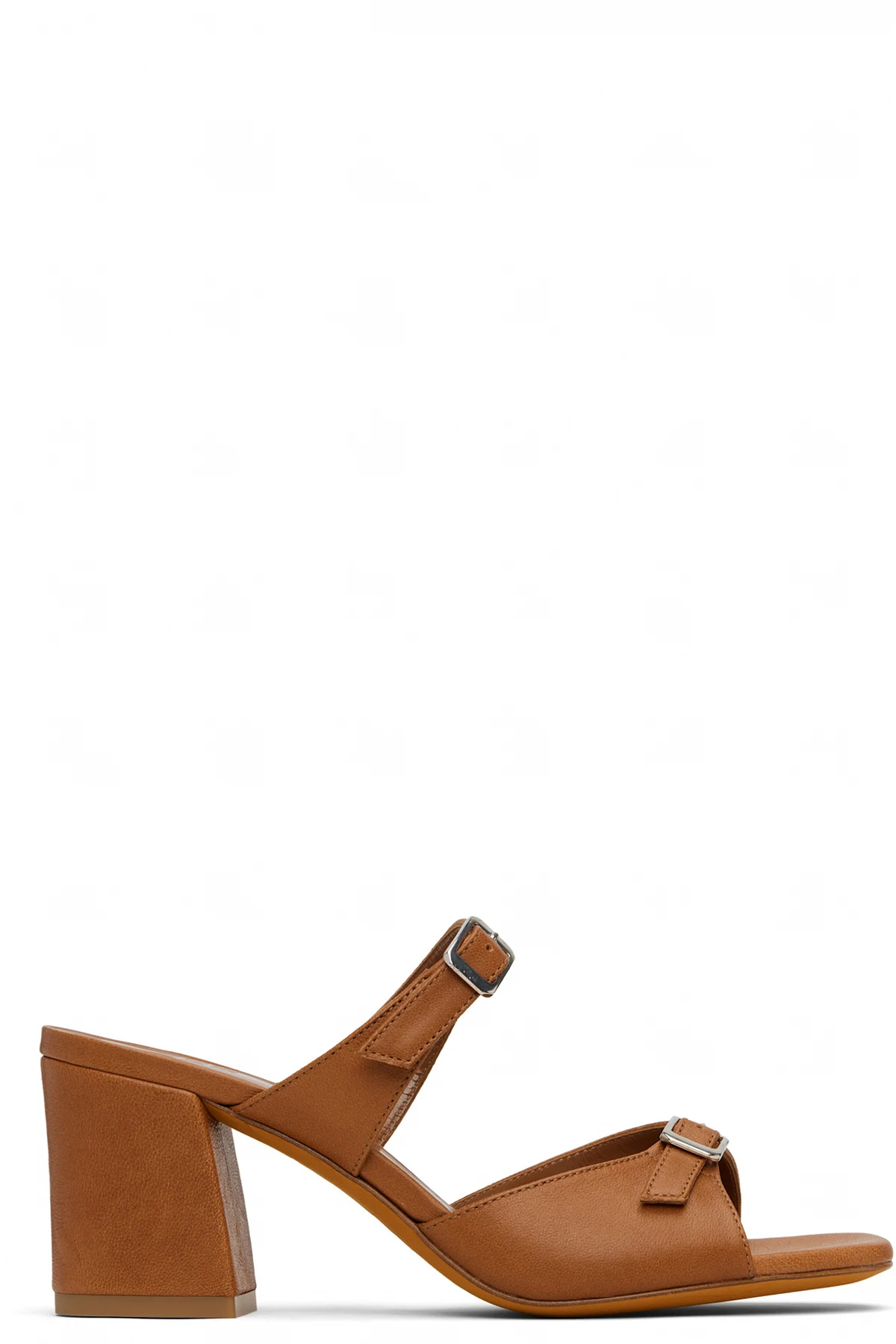 Tan Una Heeled Sandals