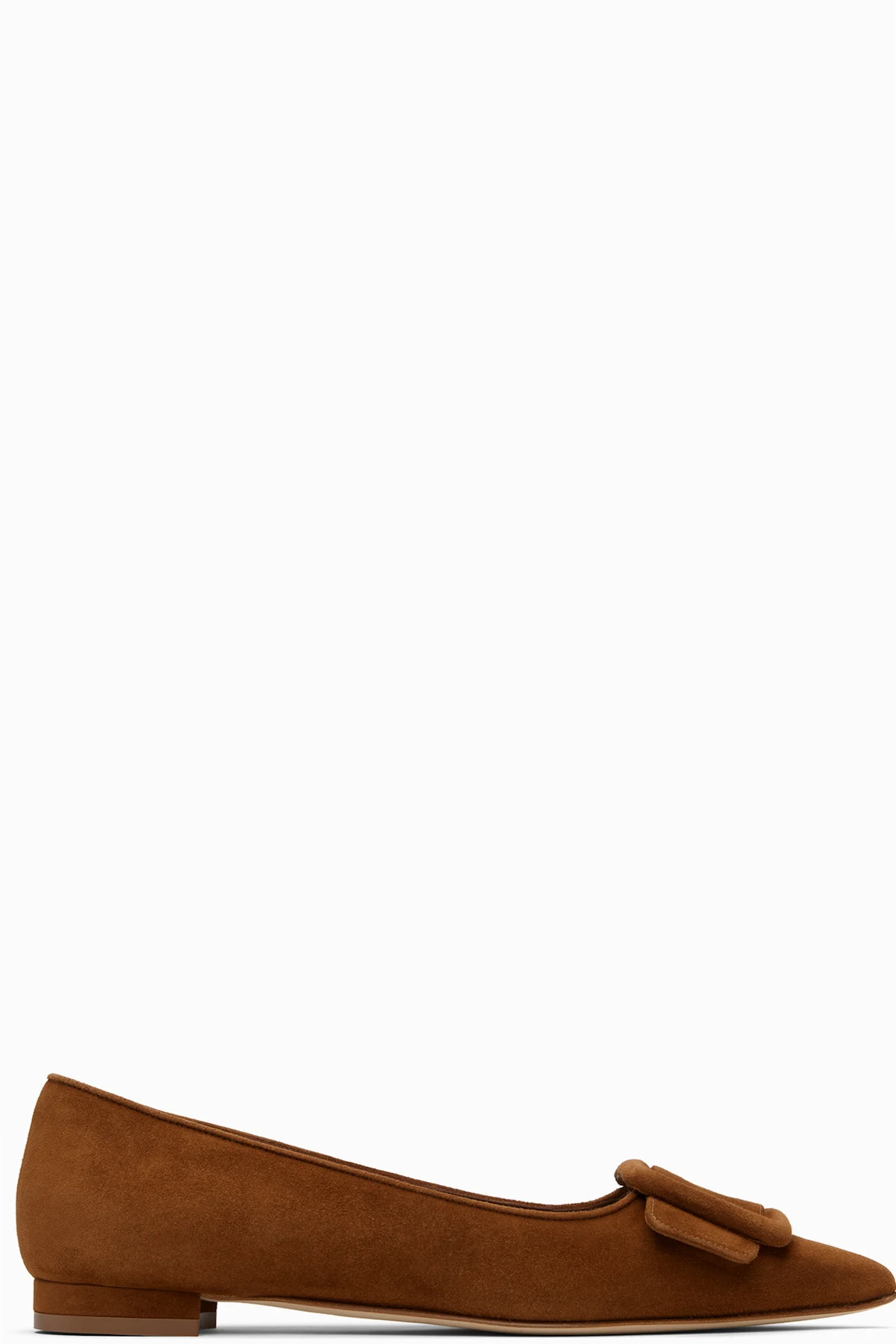 Tan Maysale Pump Ballerina Flats