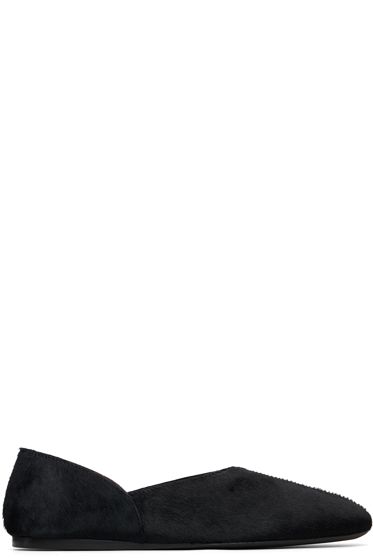 Black Jane Ballerina Flats