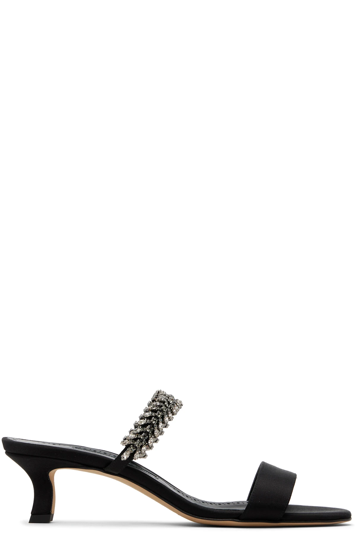 Black Kifasan Heeled Sandals