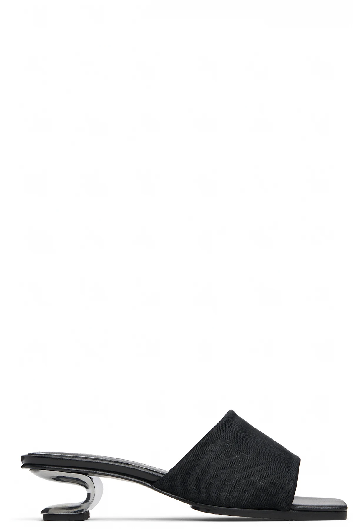 Black Sarah Heeled Sandals