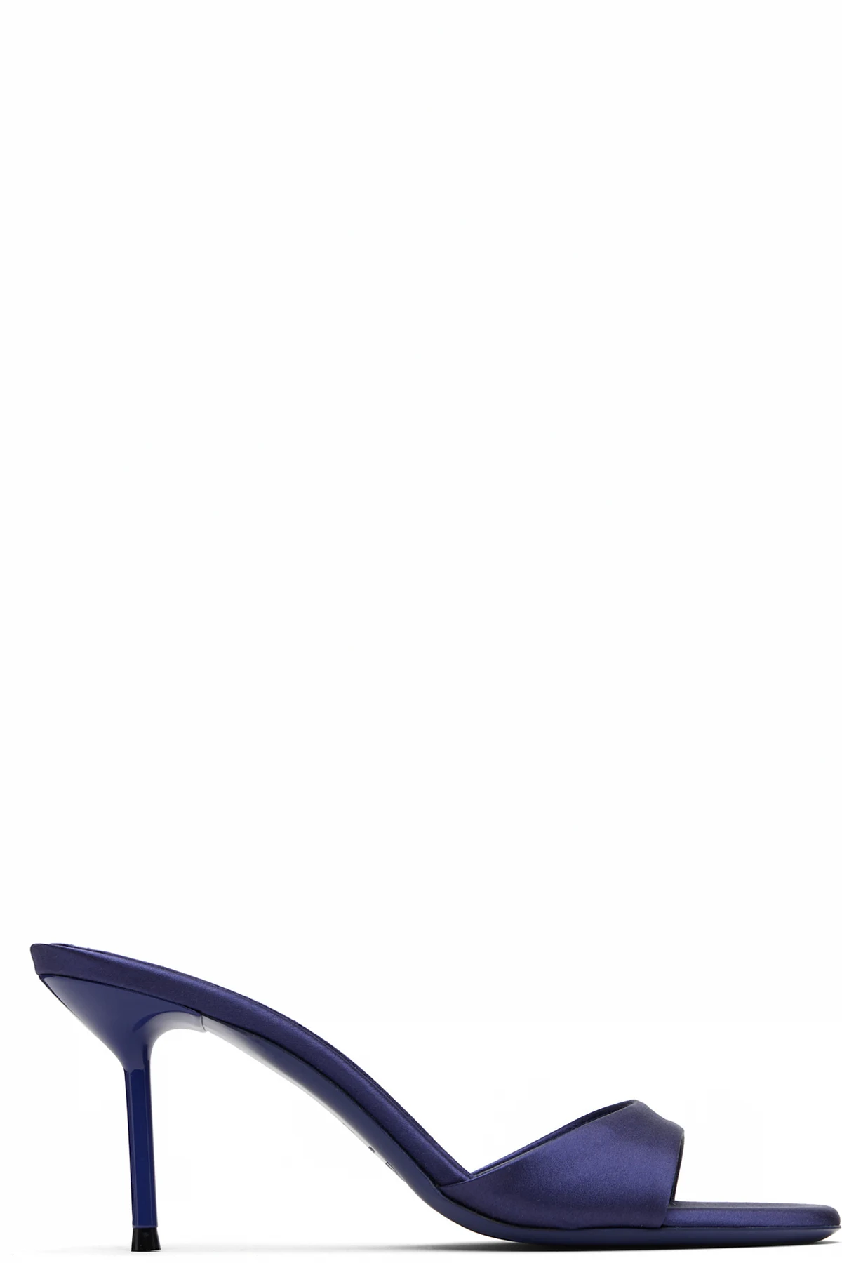 Navy Lidia Mule 70 Heeled Sandals