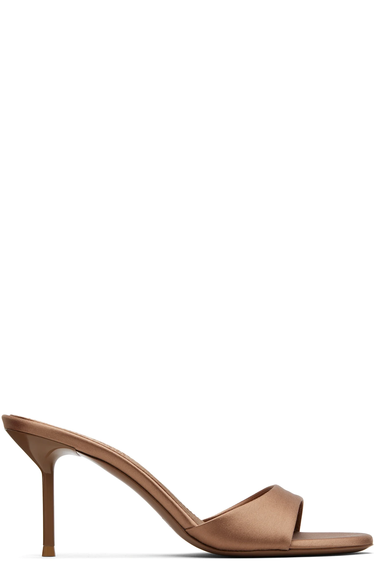 Tan Lidia Mule 70 Heeled Sandals