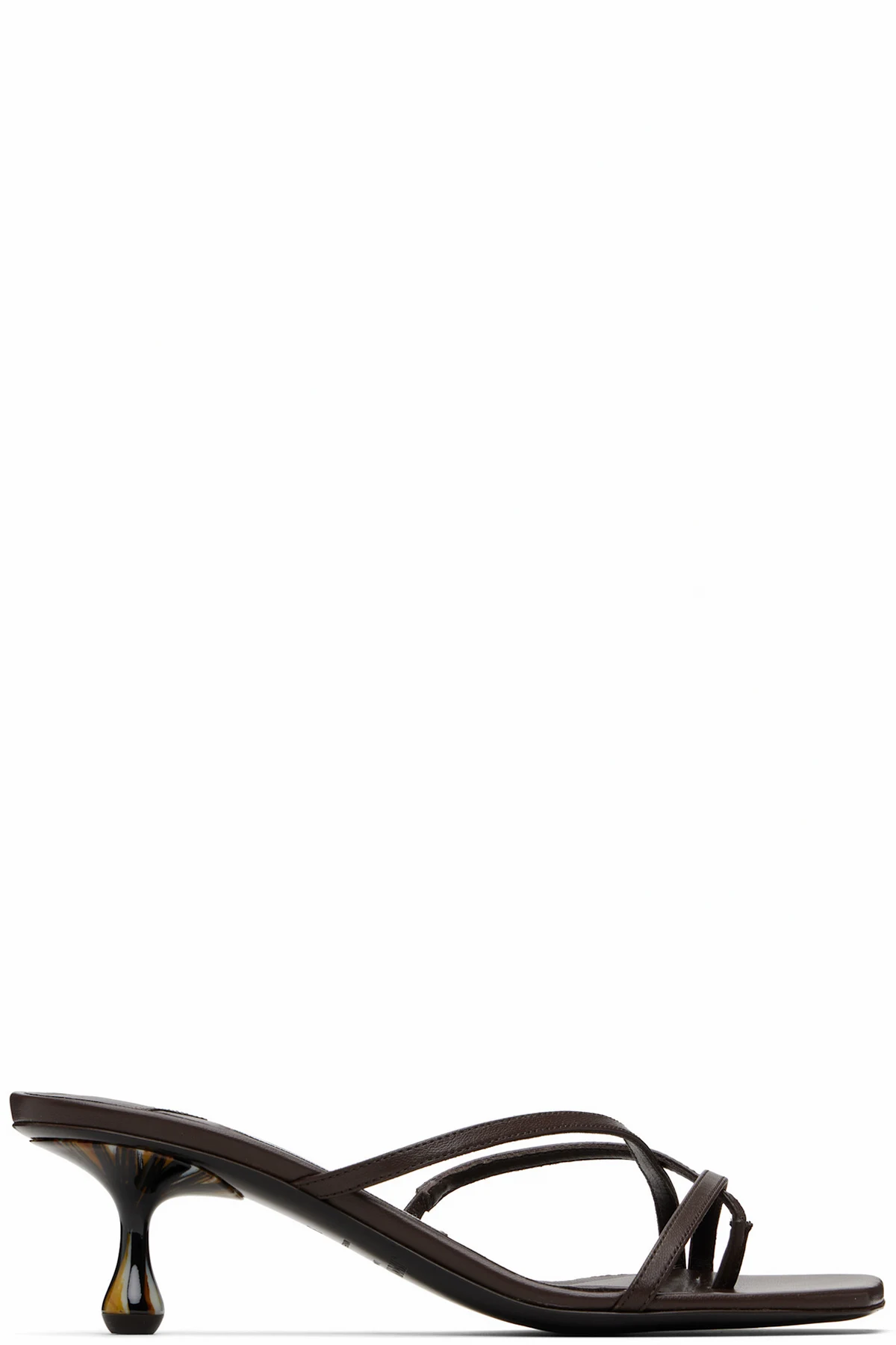 Brown Etana 50 Heeled Sandals