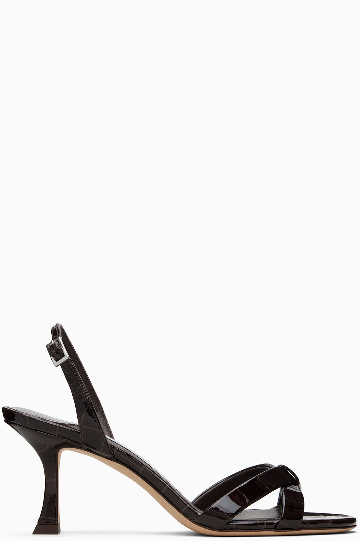 Brown Elsy 70 Heeled Sandals