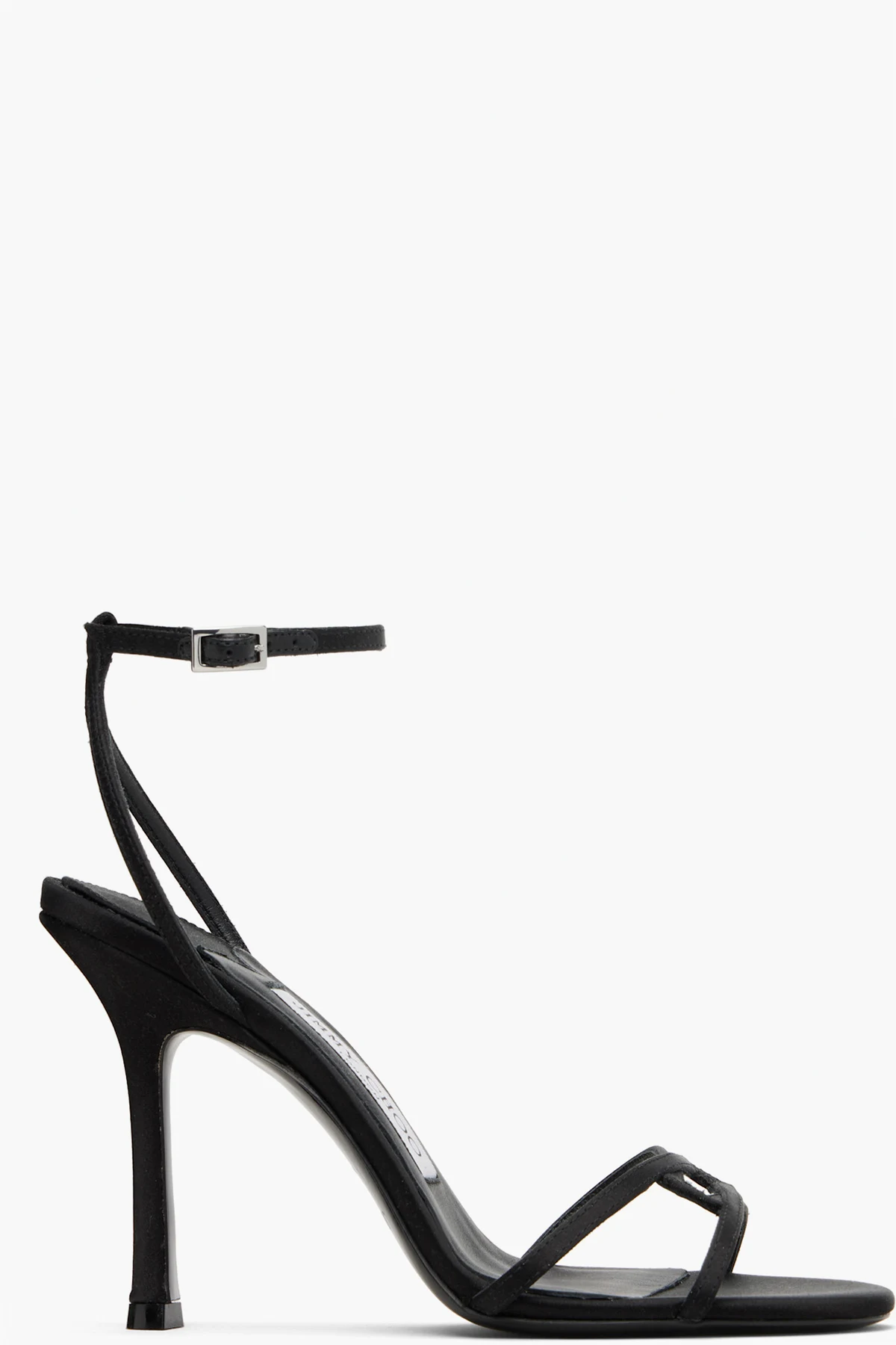 Black Leo 100 Heeled Sandals