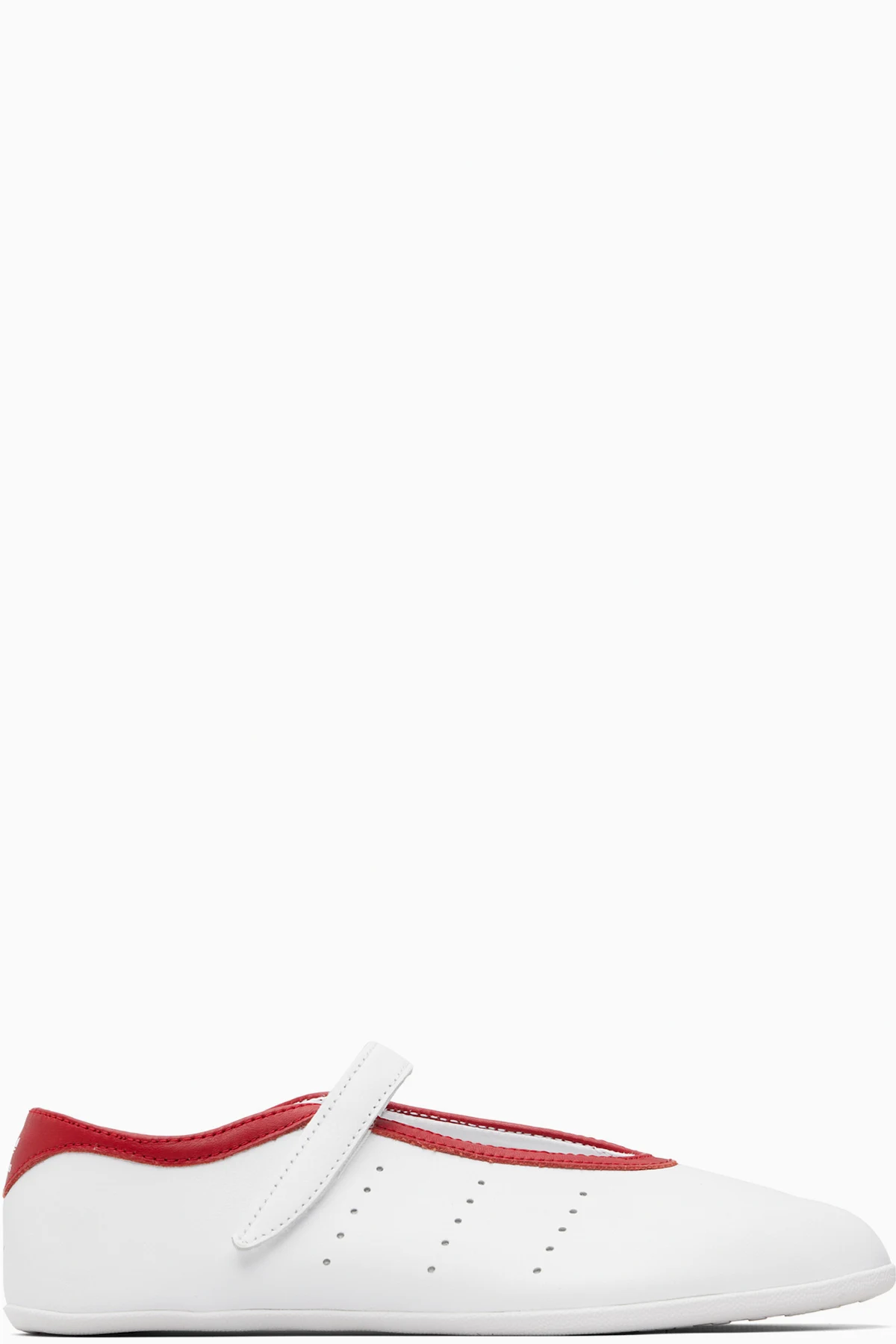 White Stan Smith Lo Pro Ballerina Flats