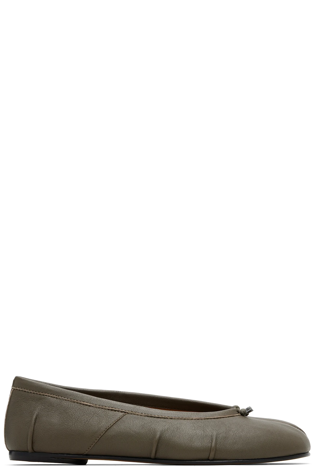 Taupe Tabi New Ballerina Flats