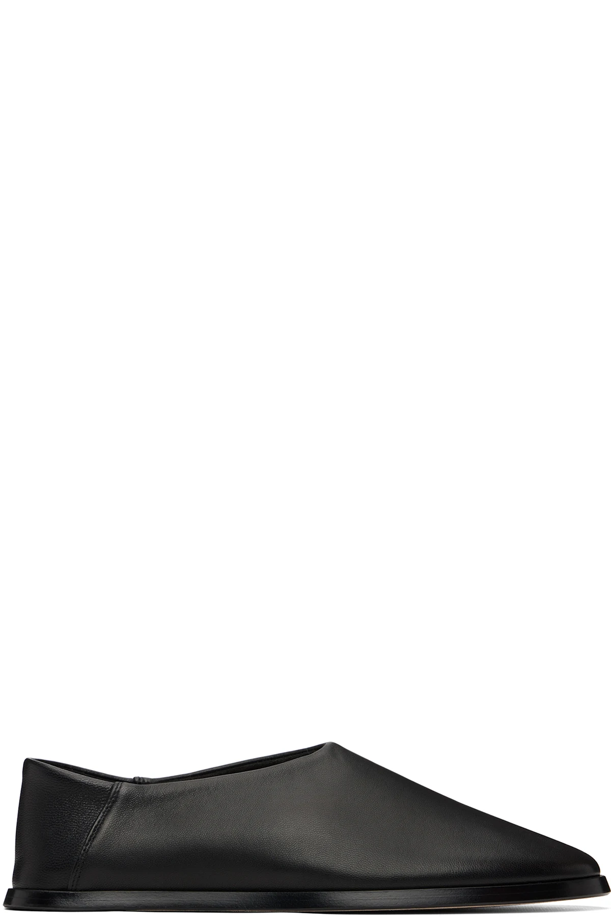 Black Slip On Loafers