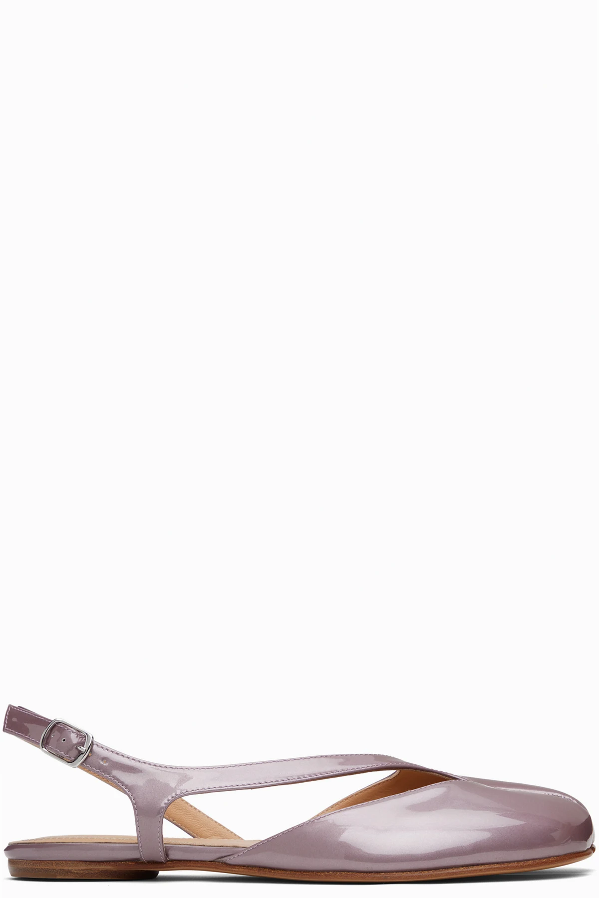 Purple Tabi Slingback Sandals