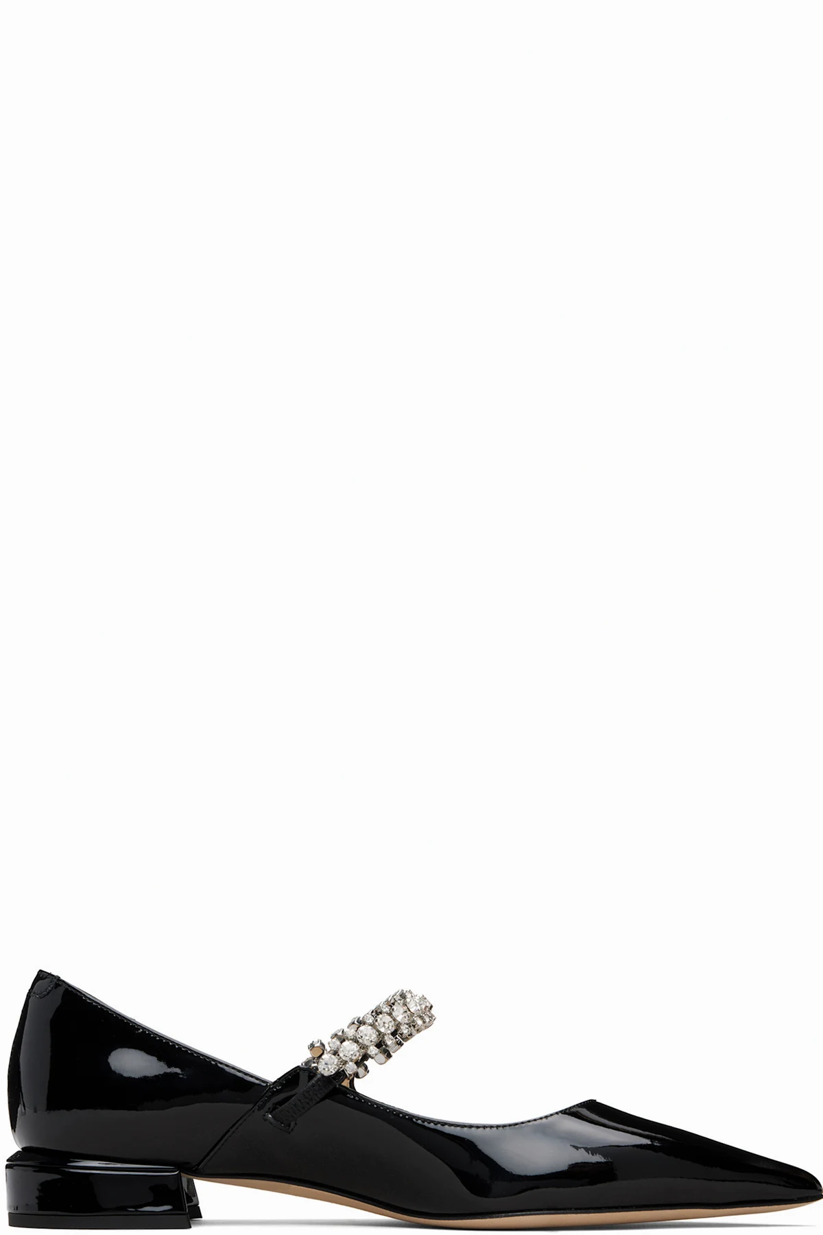 Black Bing Pump Flats