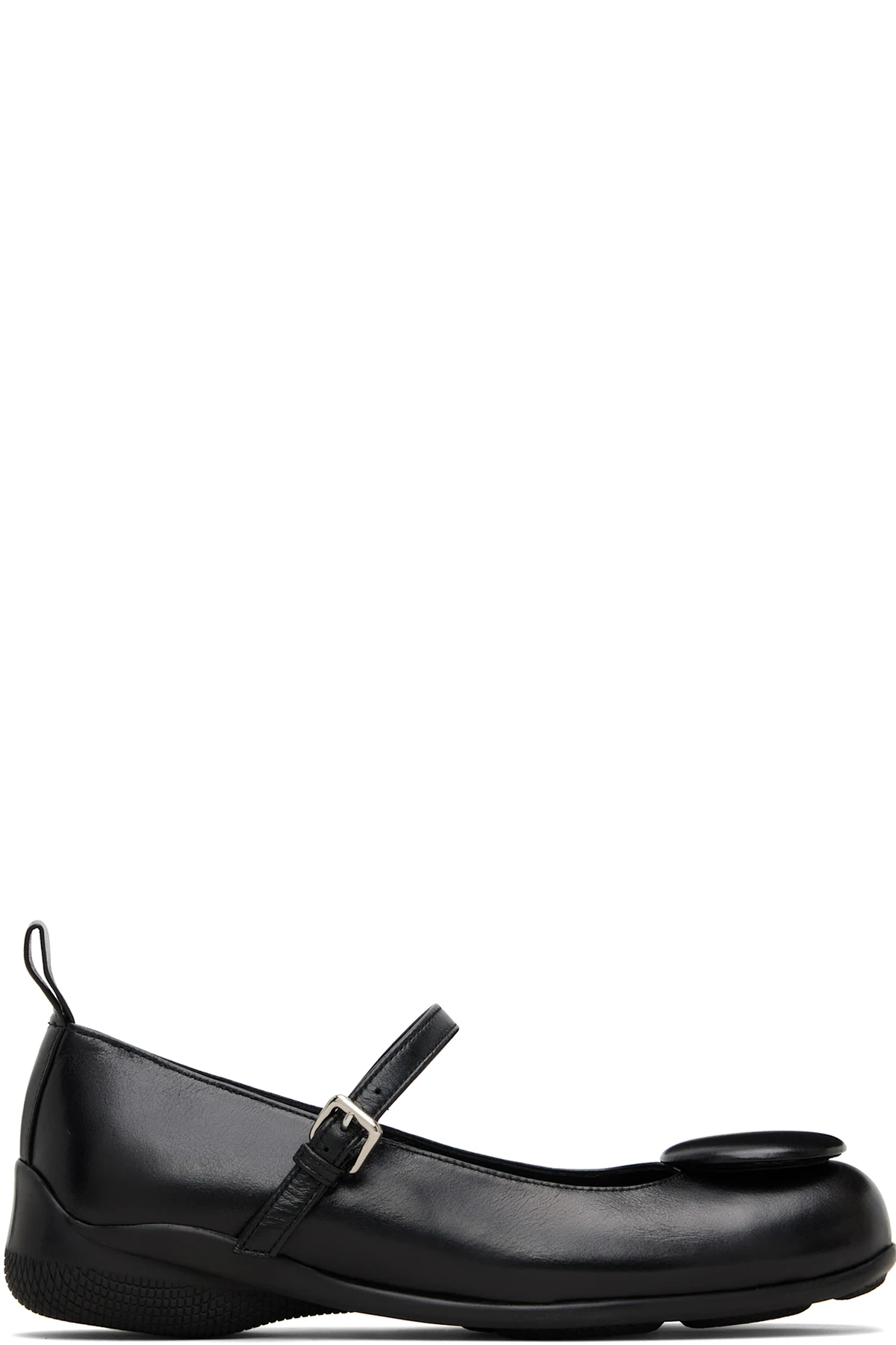 Black Badge Appliqué Flats