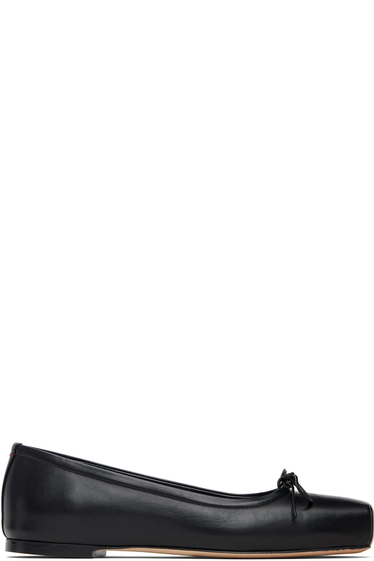 Black Gabriella Ballerina Flats