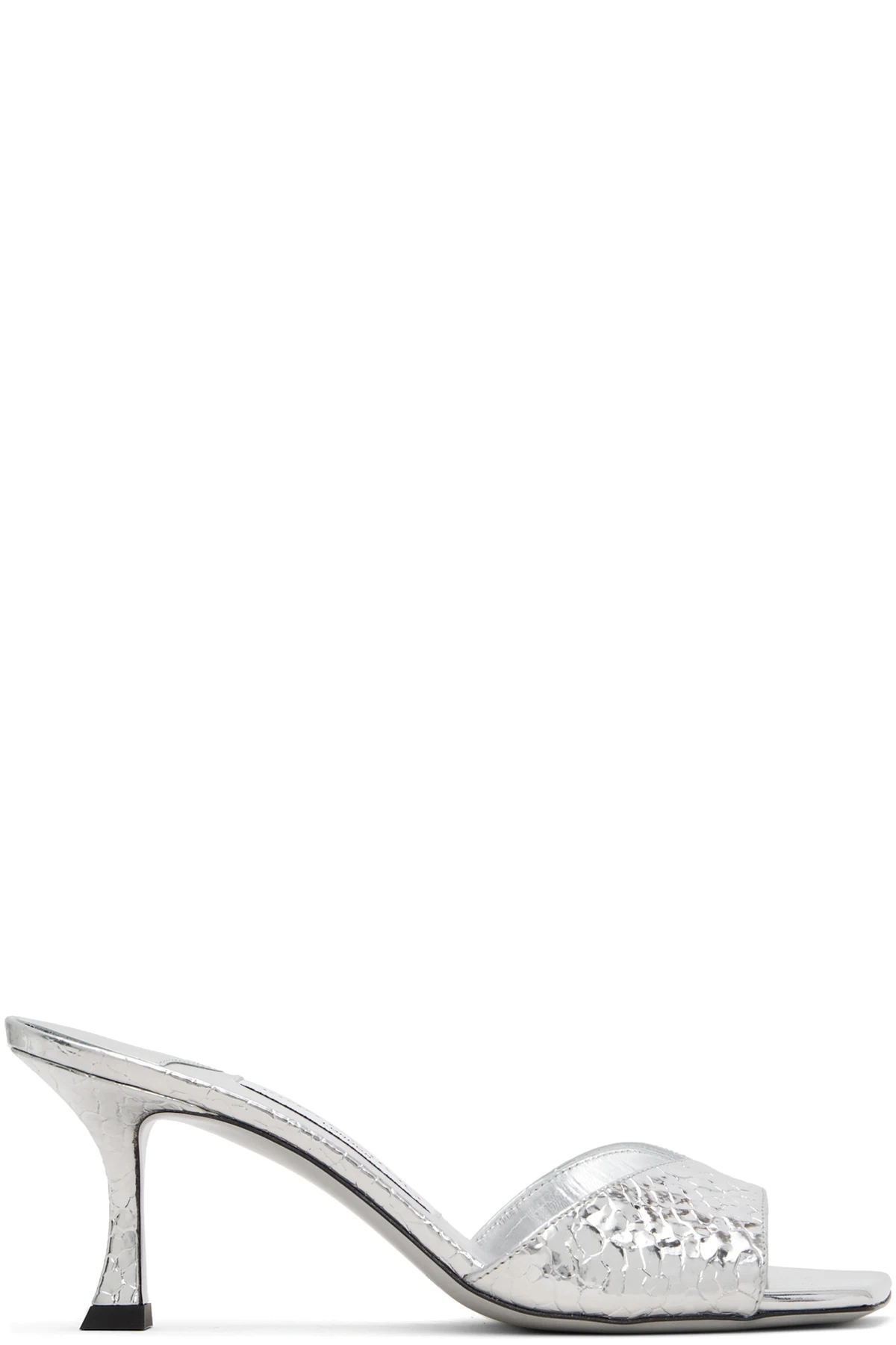 Silver Skye 70 Heeled Sandals
