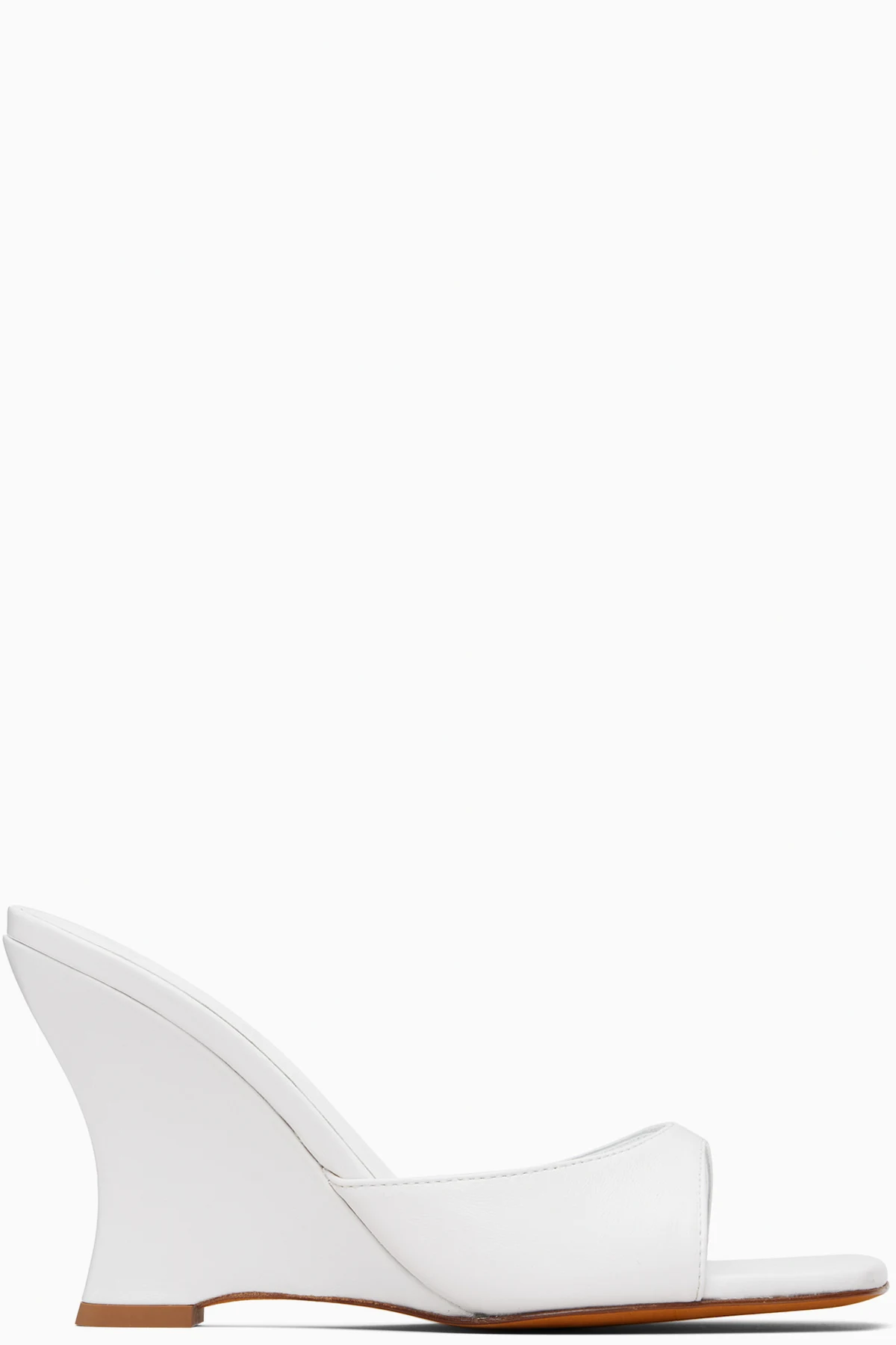 White Lido Wedge Heeled Sandals