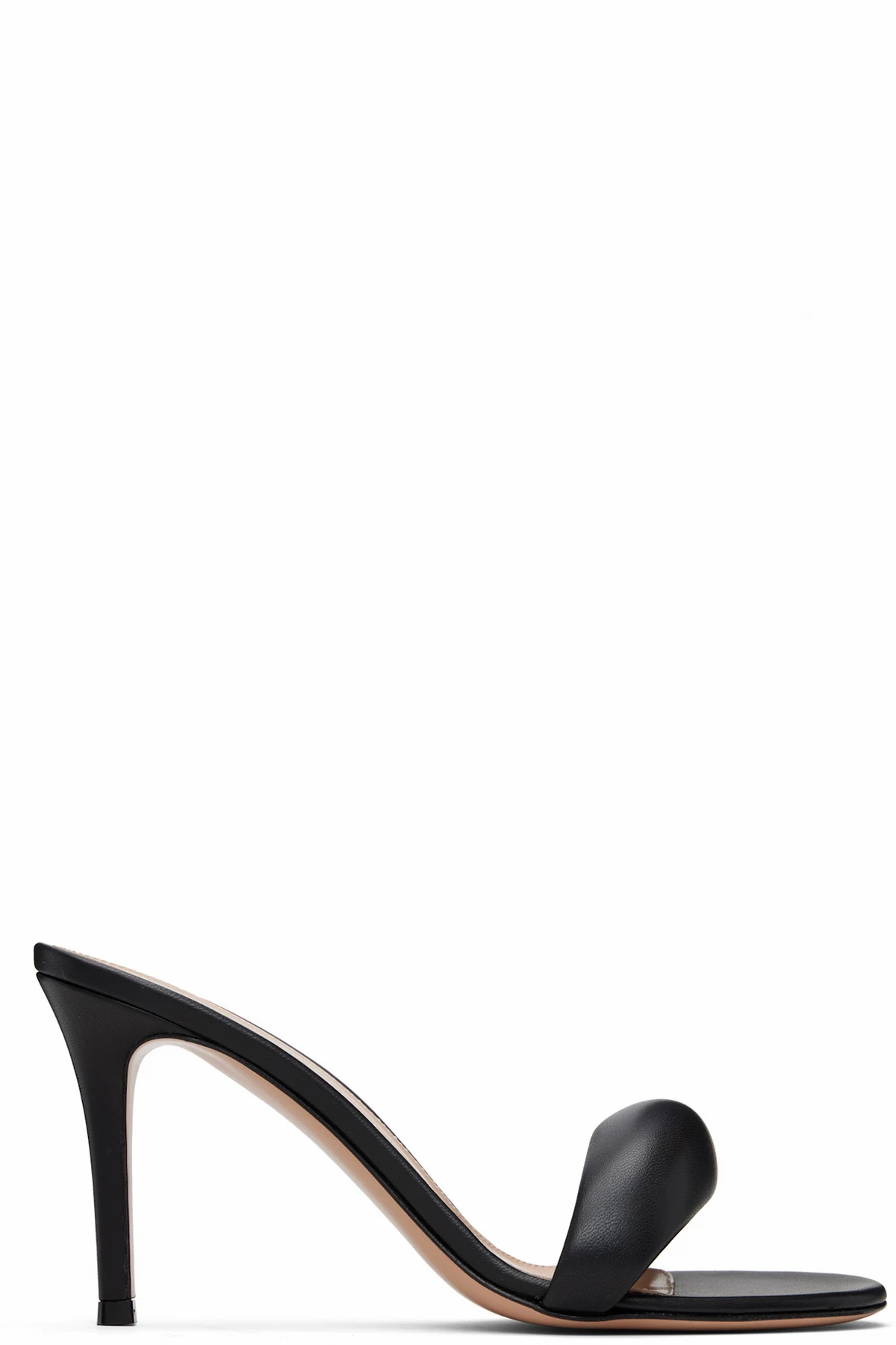 Black Bijoux Mule 85 Heeled Sandals