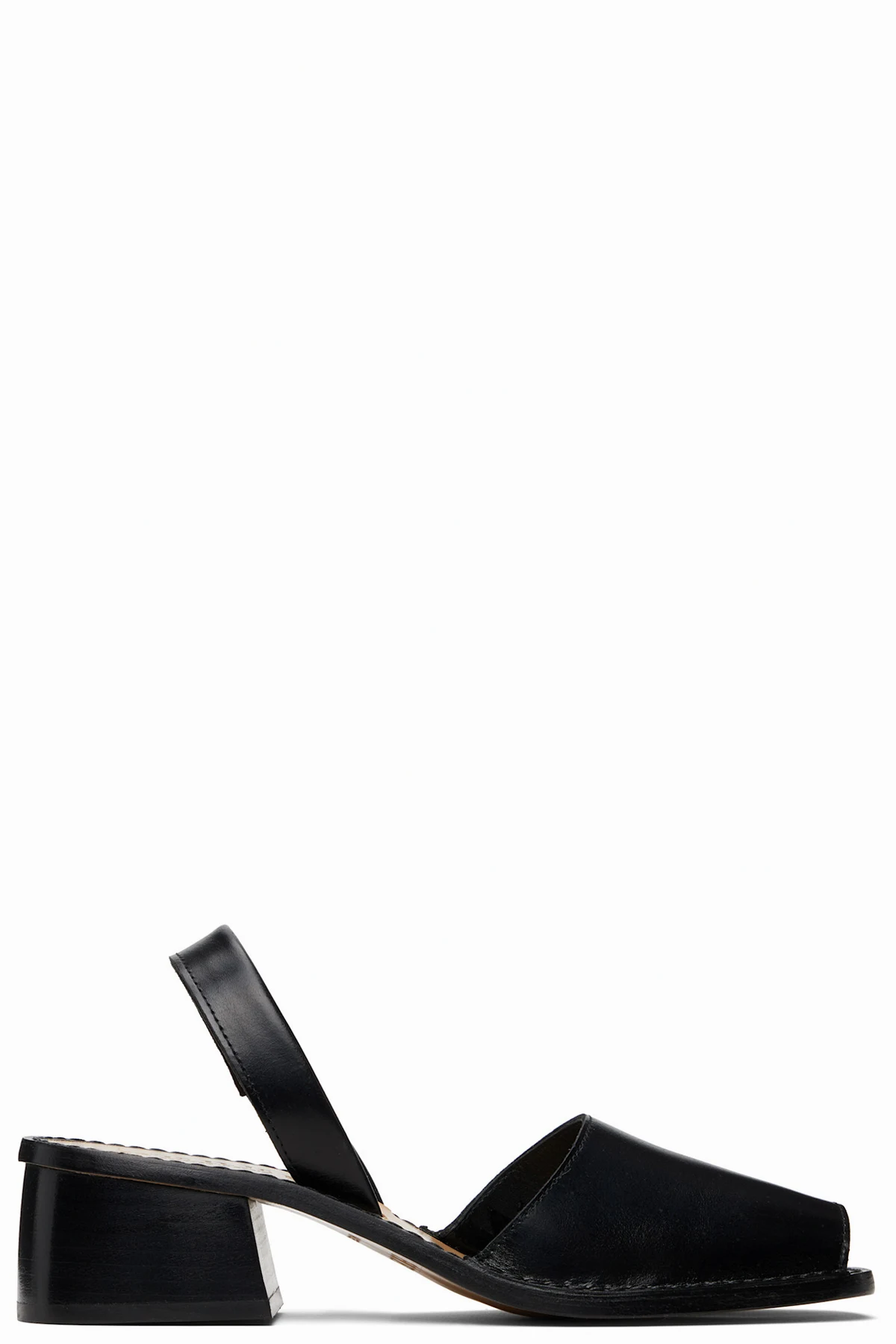 Black Altet Heeled Sandals