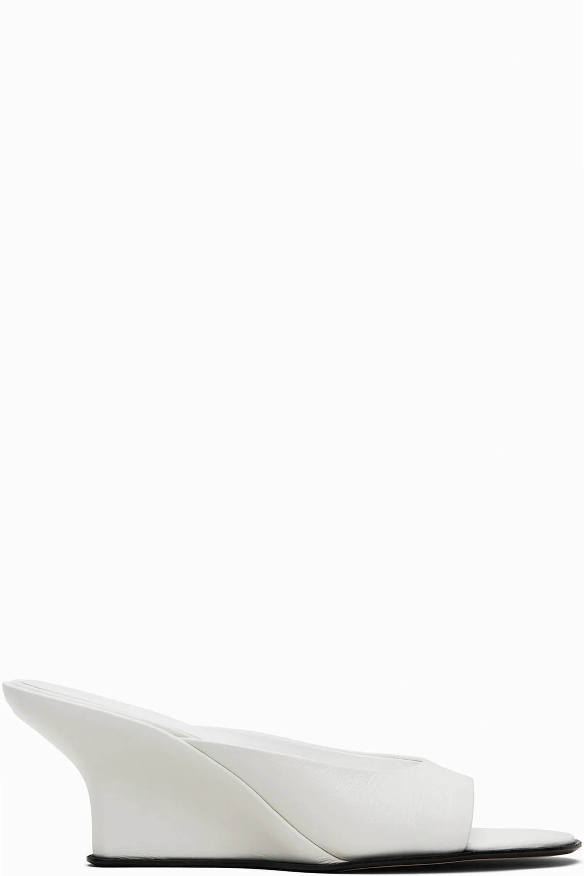 White Caroo Heeled Sandals
