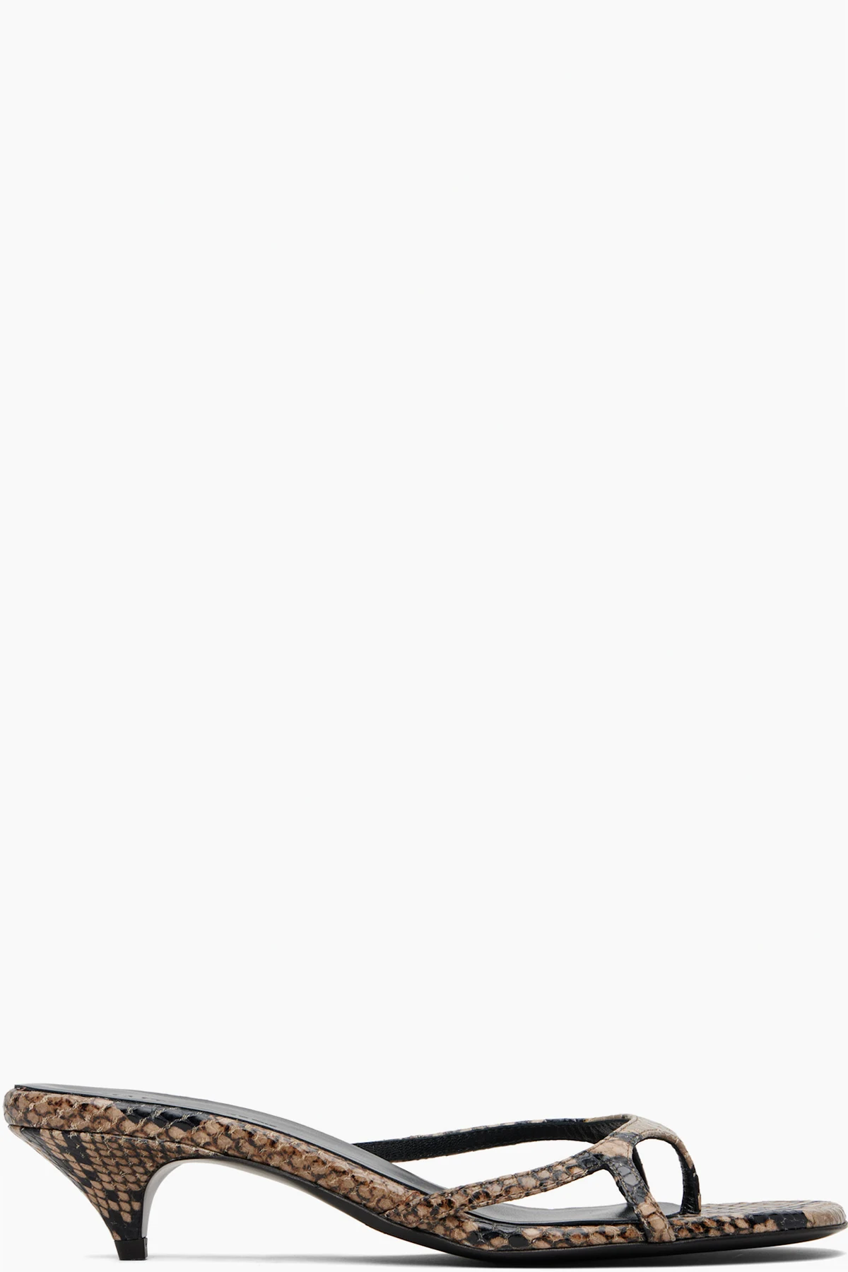 Taupe Mila Heeled Sandals