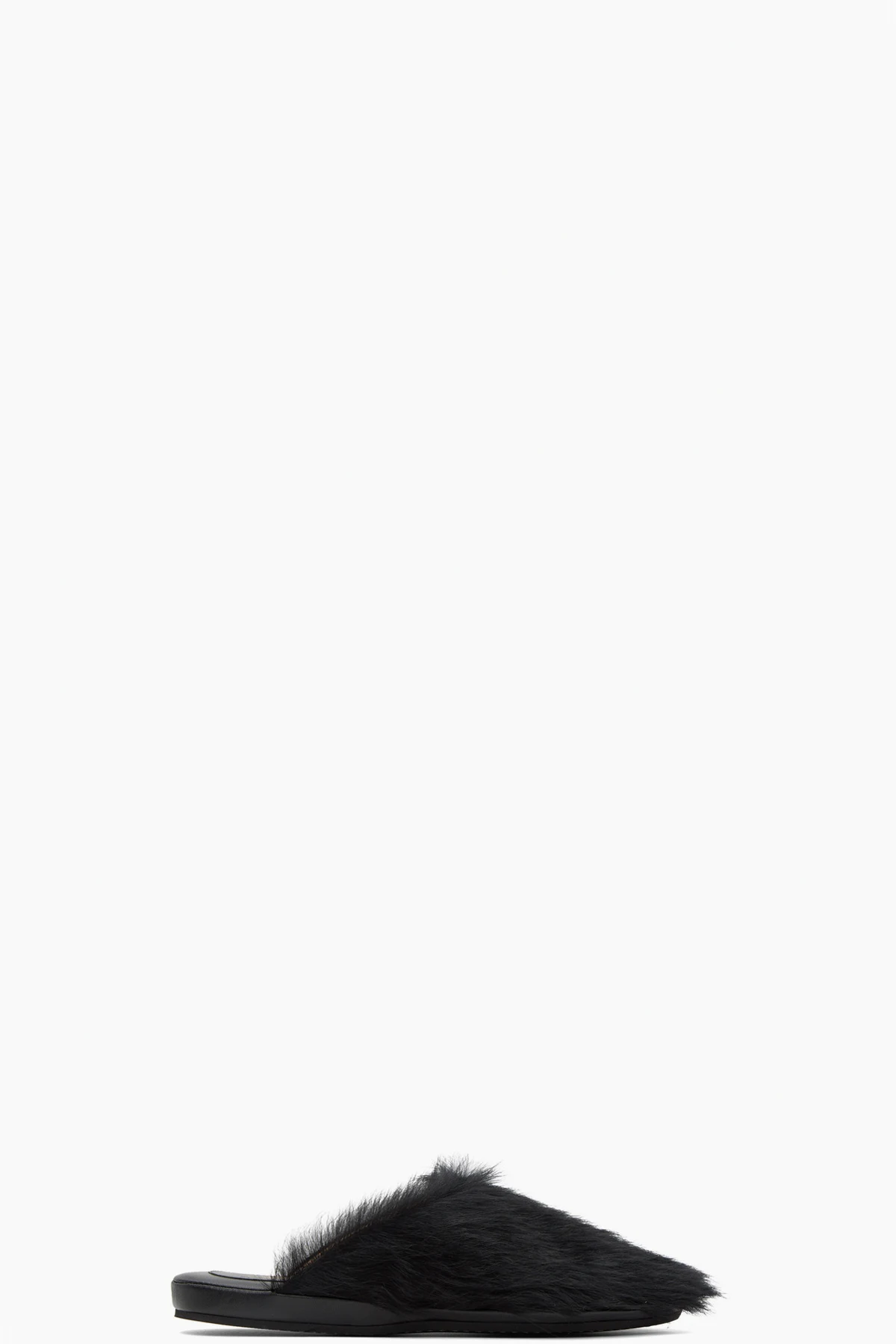 Black Fussbett Sabot Slippers