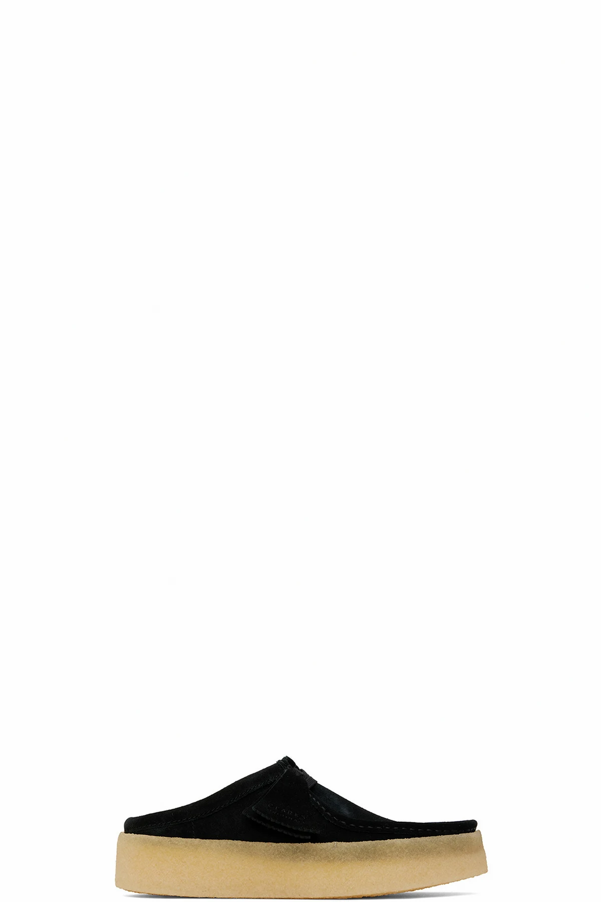 Black Wallabee Cup Lo Loafers