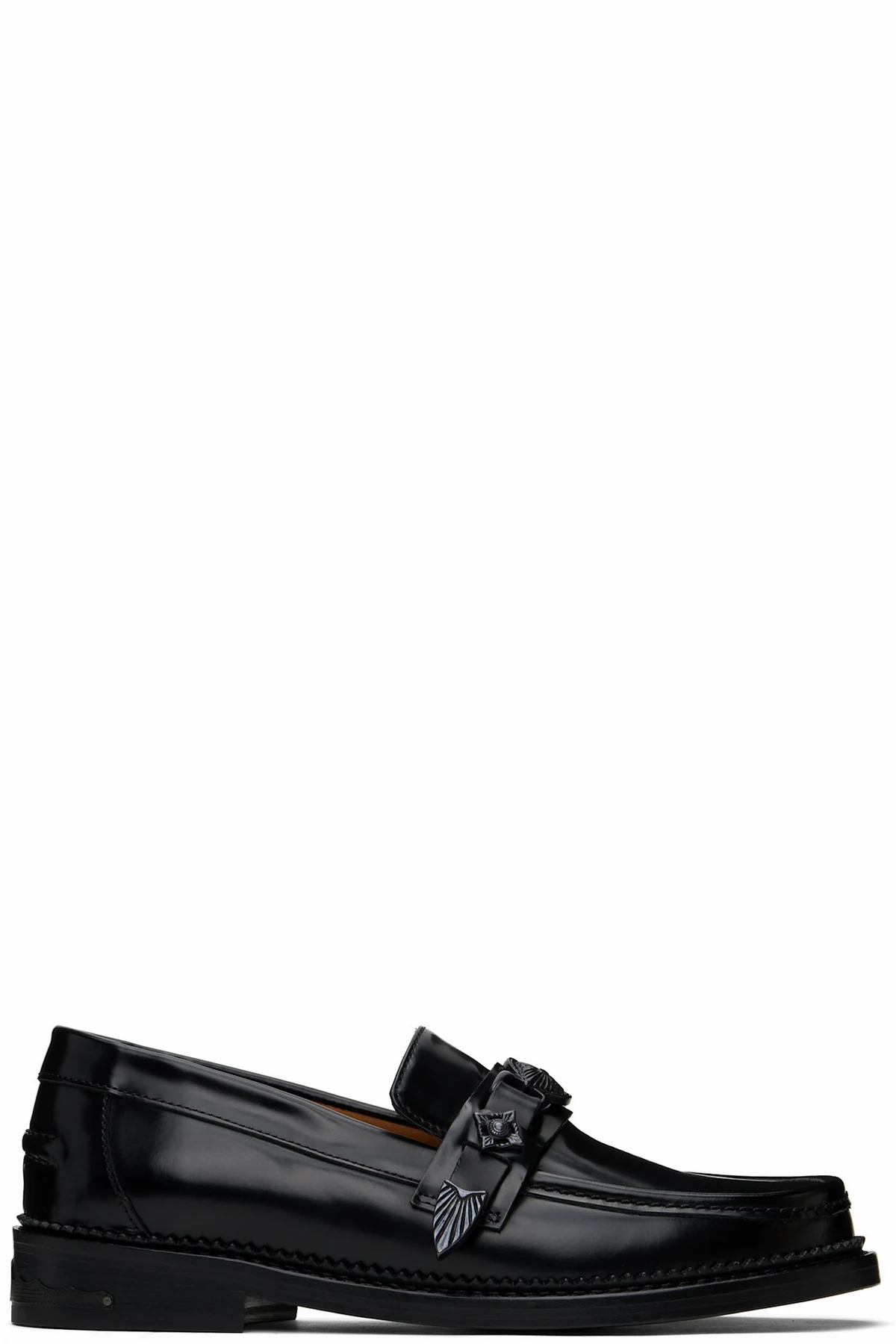 SSENSE Exclusive Black Loafers
