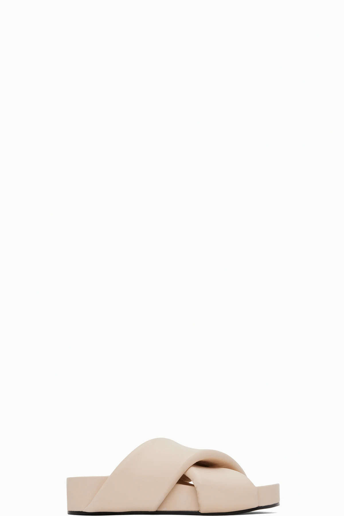 Pink Oversized Wrapped Sandals