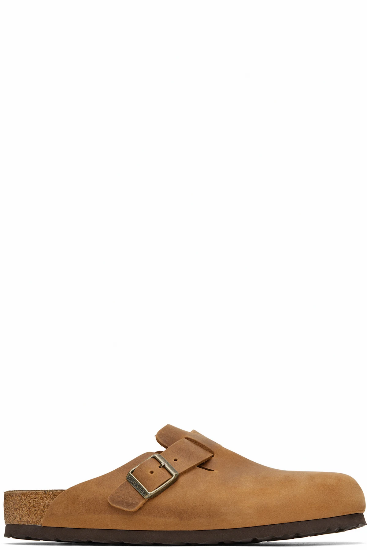 Tan Regular Boston Slip-on Loafers