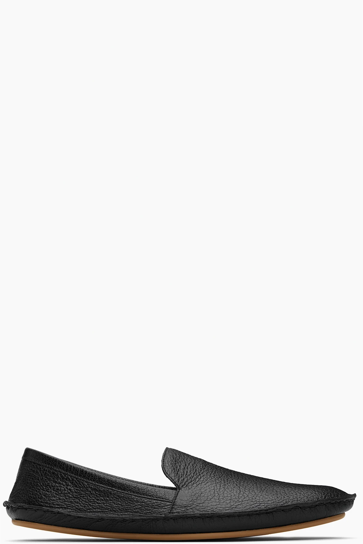 Black Vasko Slip On Loafers