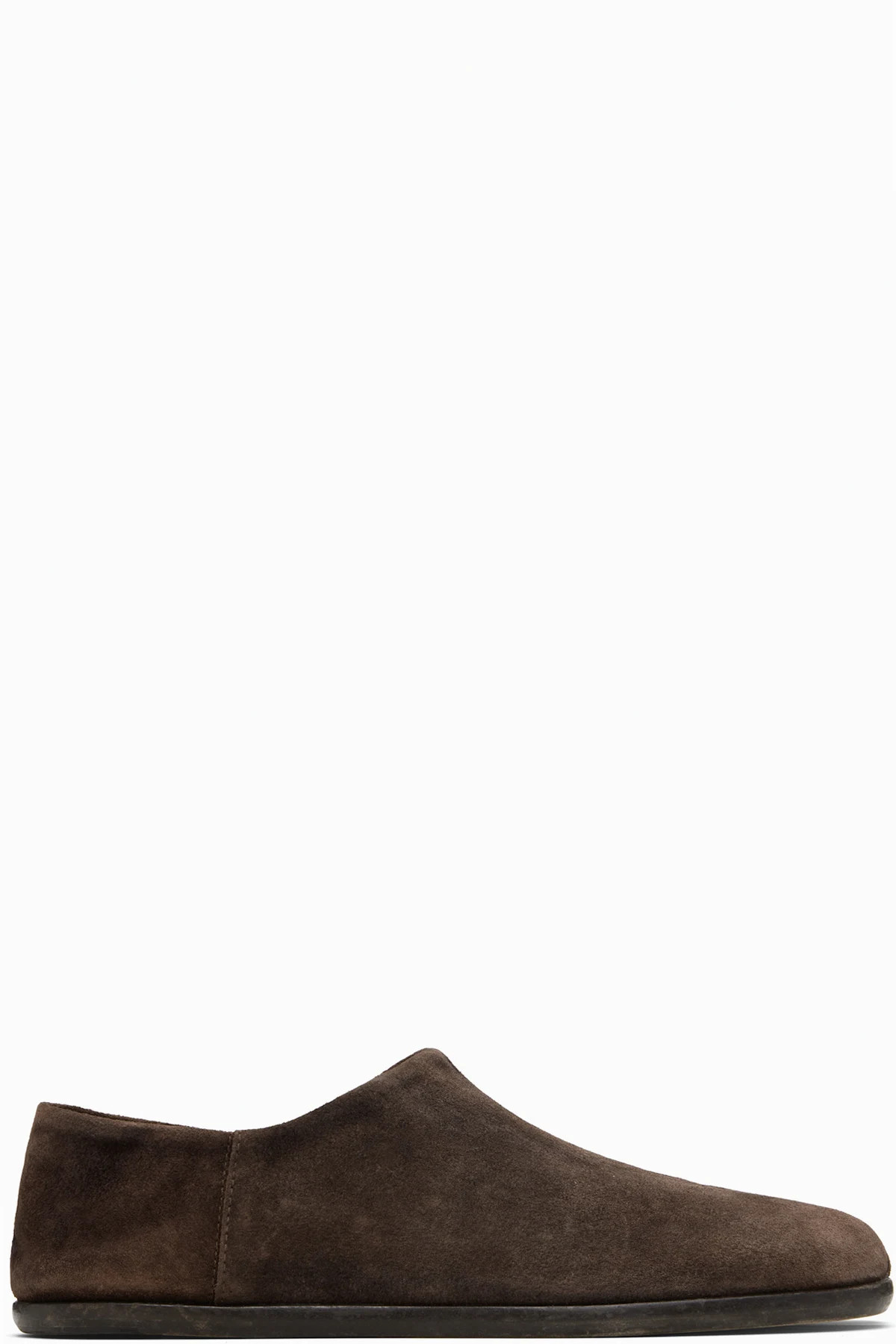 Brown Tabi Babouche Loafers