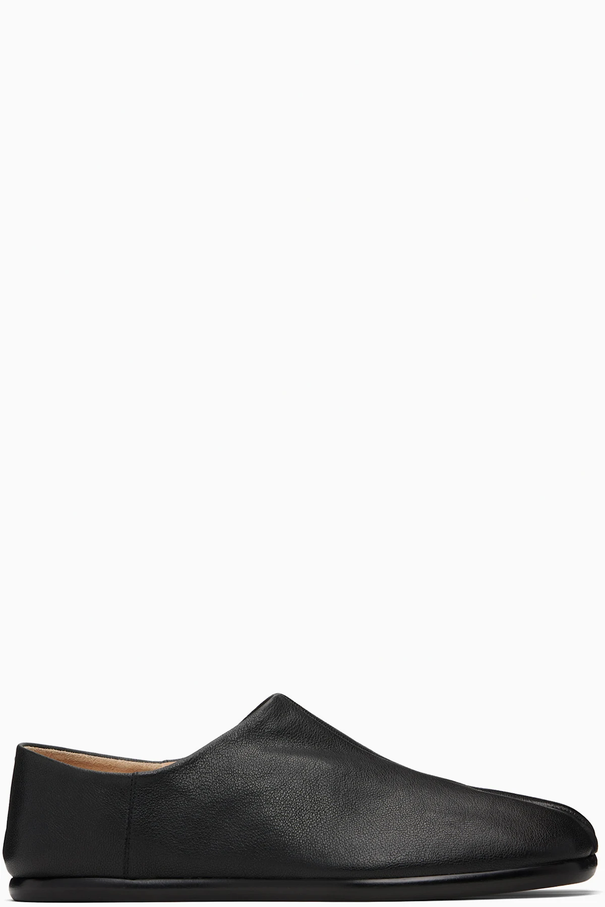 Black Tabi Babouches Loafers