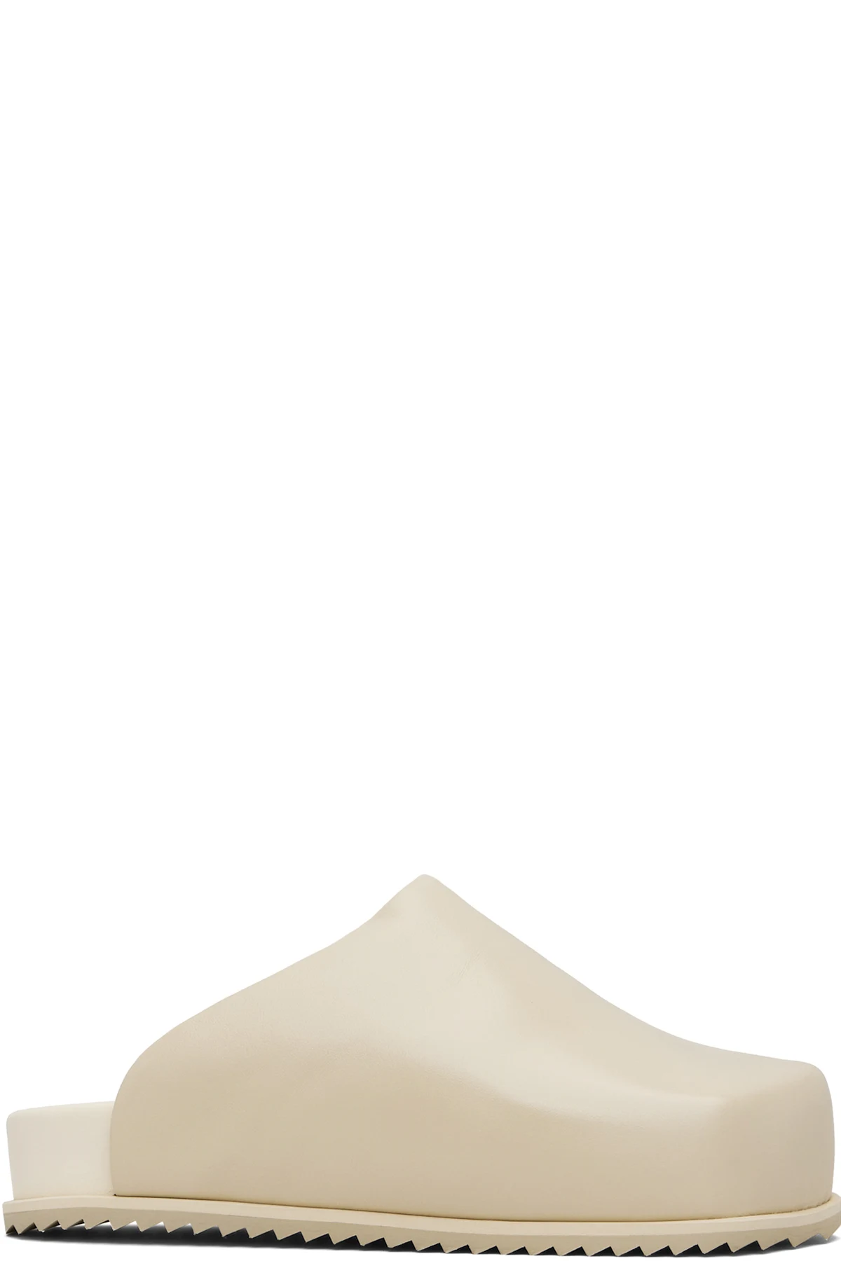 Beige Truck Slide Loafers