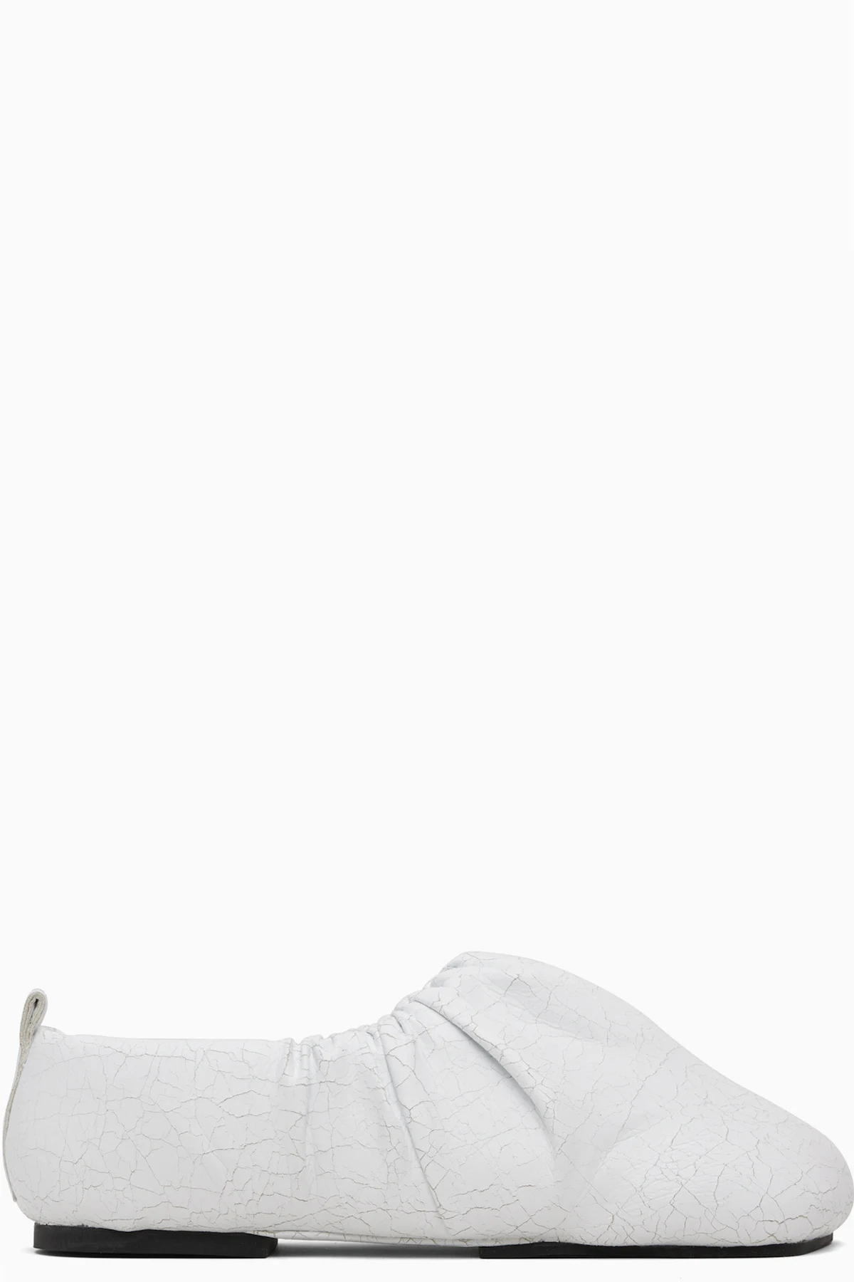 White Wrinkled Loafers