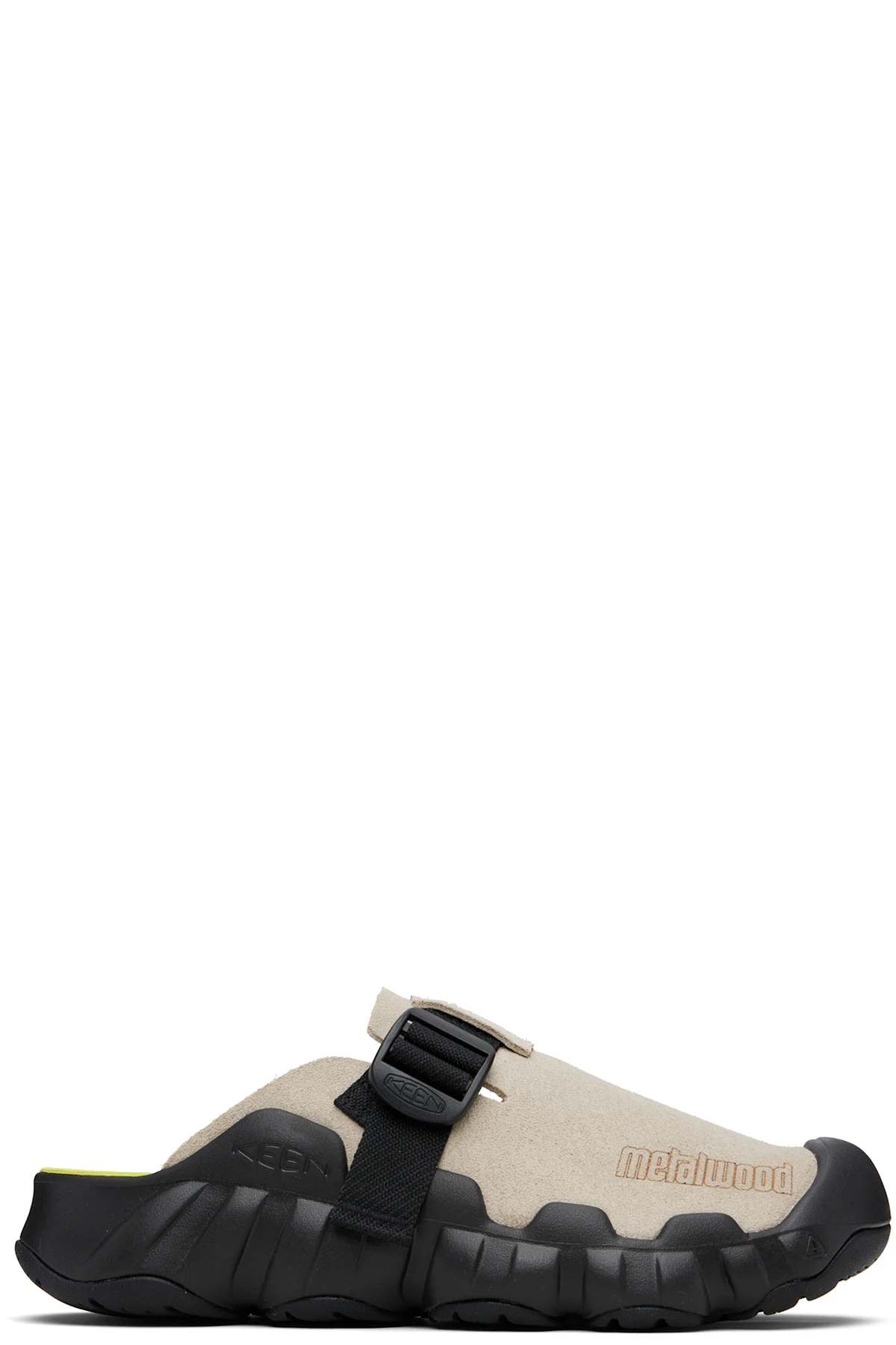 Taupe & Black KEEN Edition Hyperport Leather Clogs