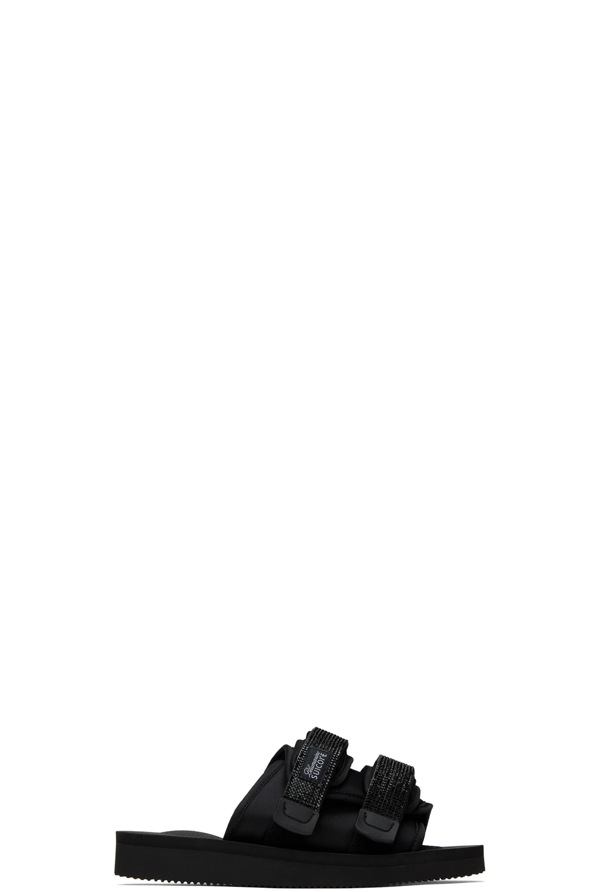 Black Suicoke Edition Moto Sandals