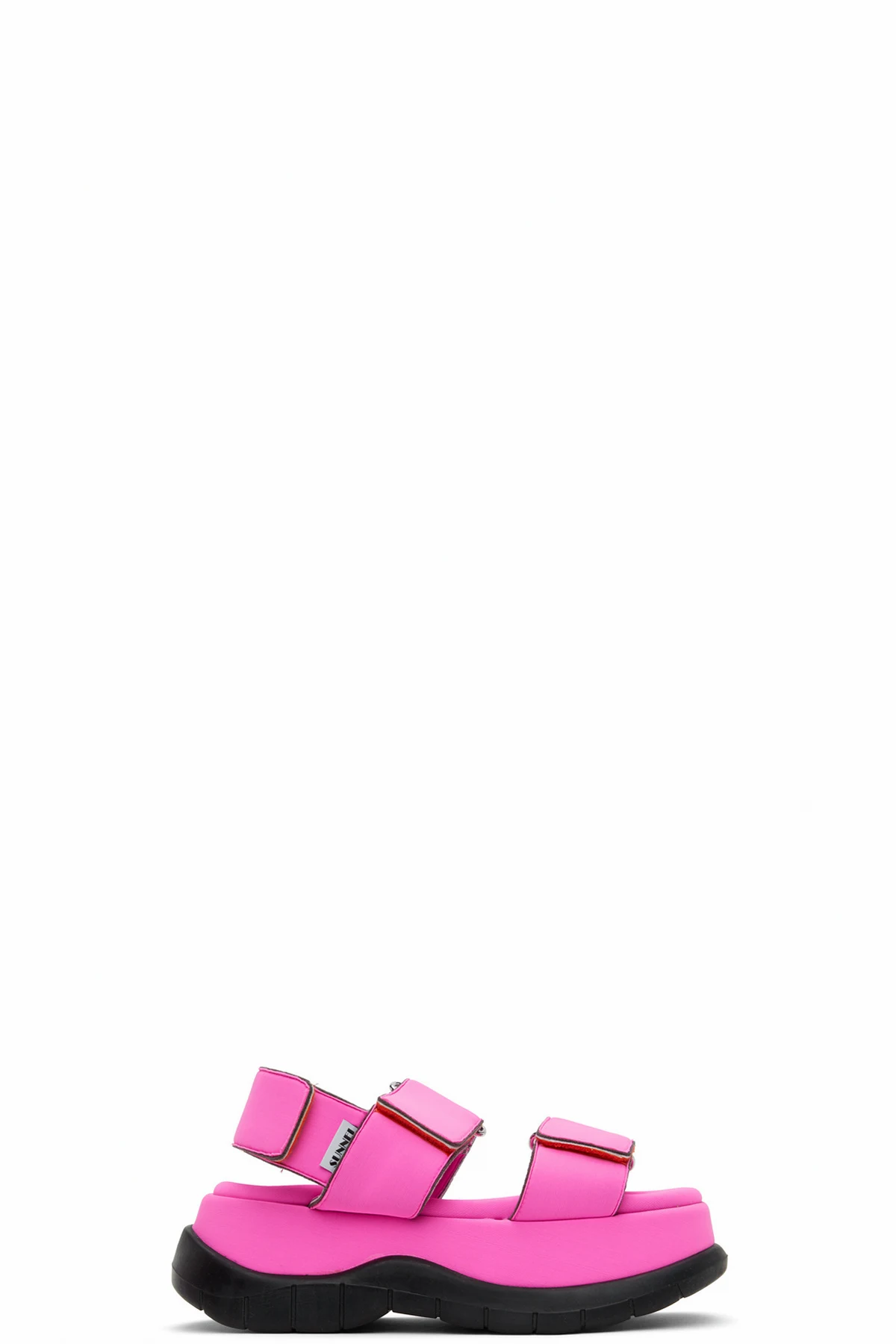 SSENSE Exclusive Pink Low Platform Sandals