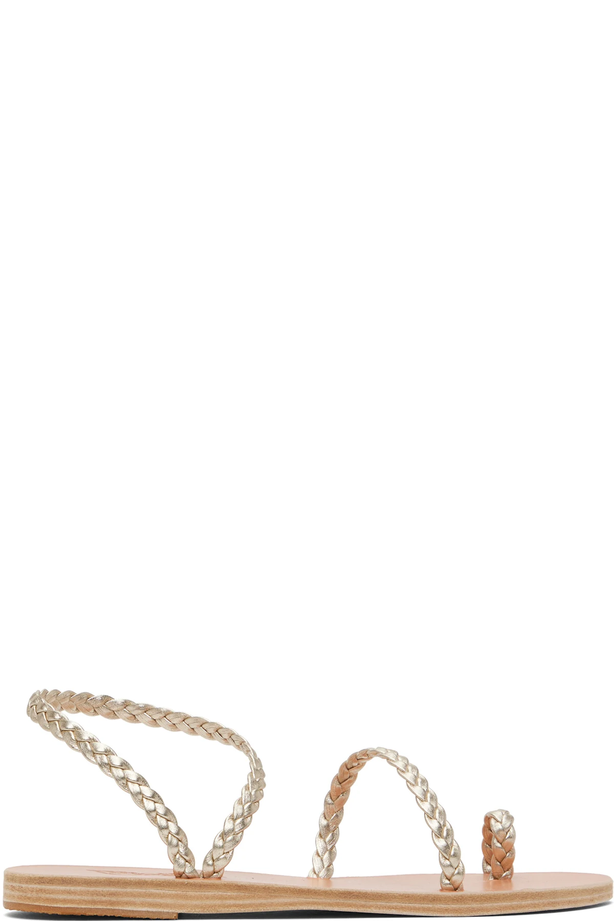 Silver Eleftheria Sandals