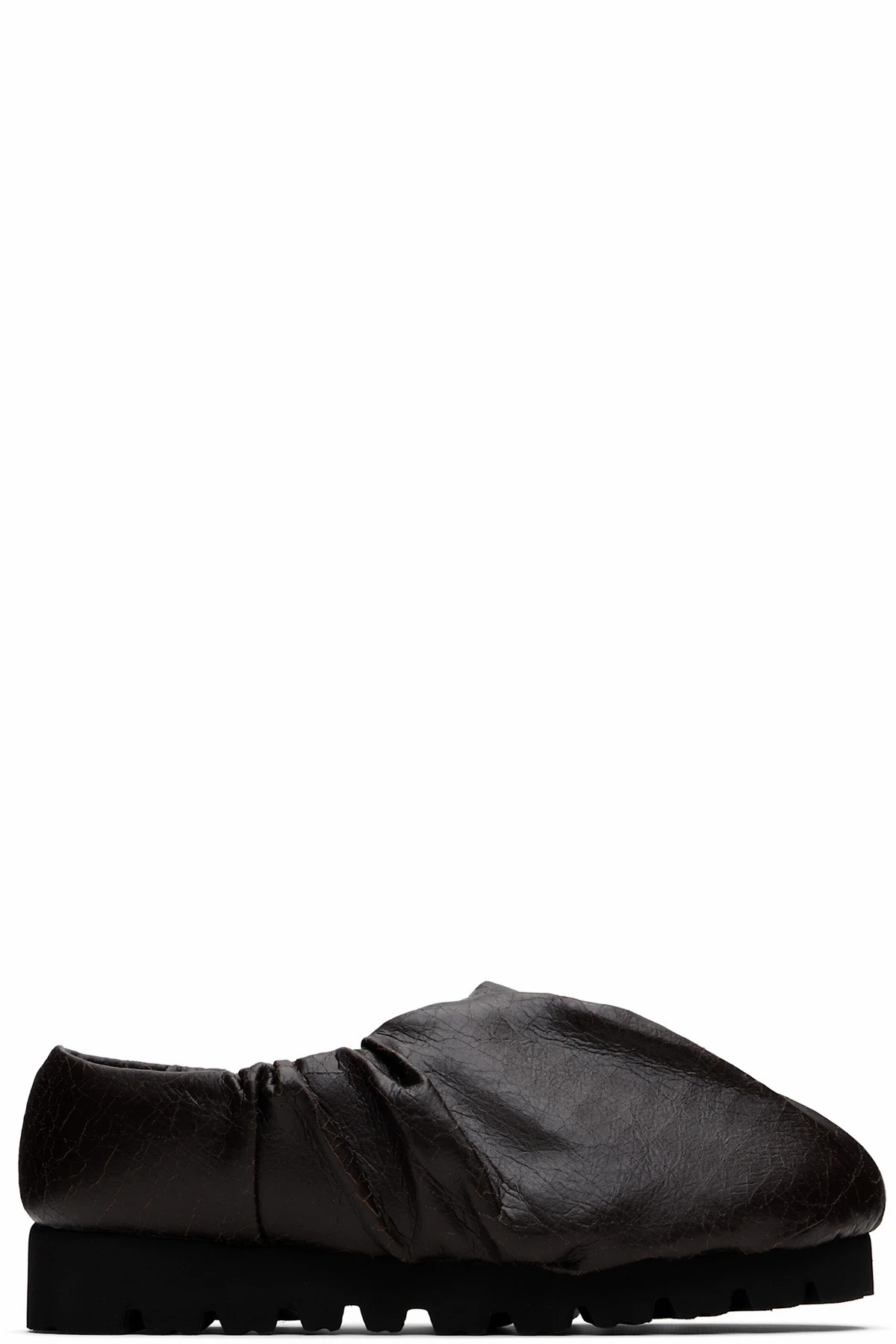 Brown Camp Low Loafers